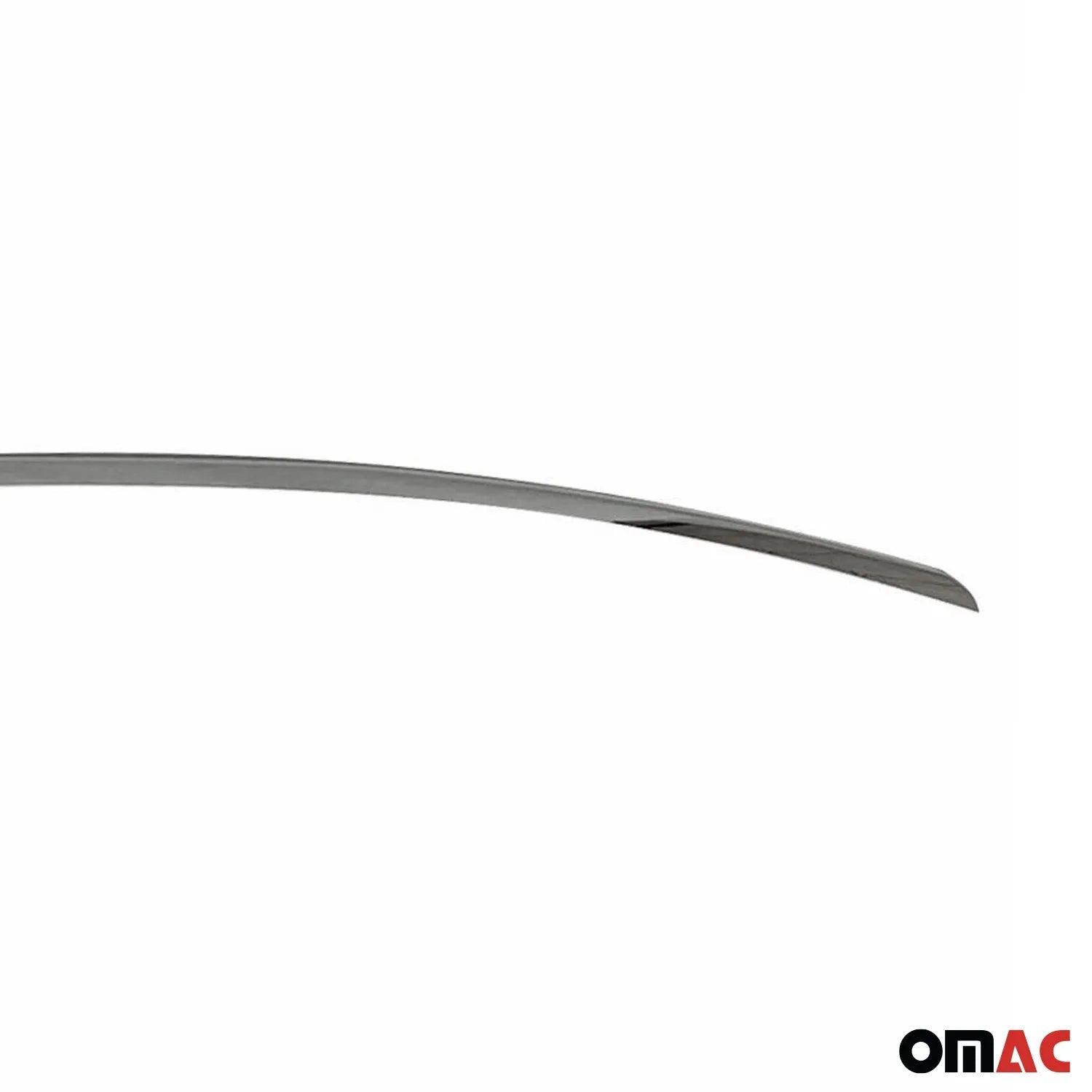 2013-2017 Hyundai Elantra GT Rear Trunk Molding Trim Stainless Steel Silver 1Pc