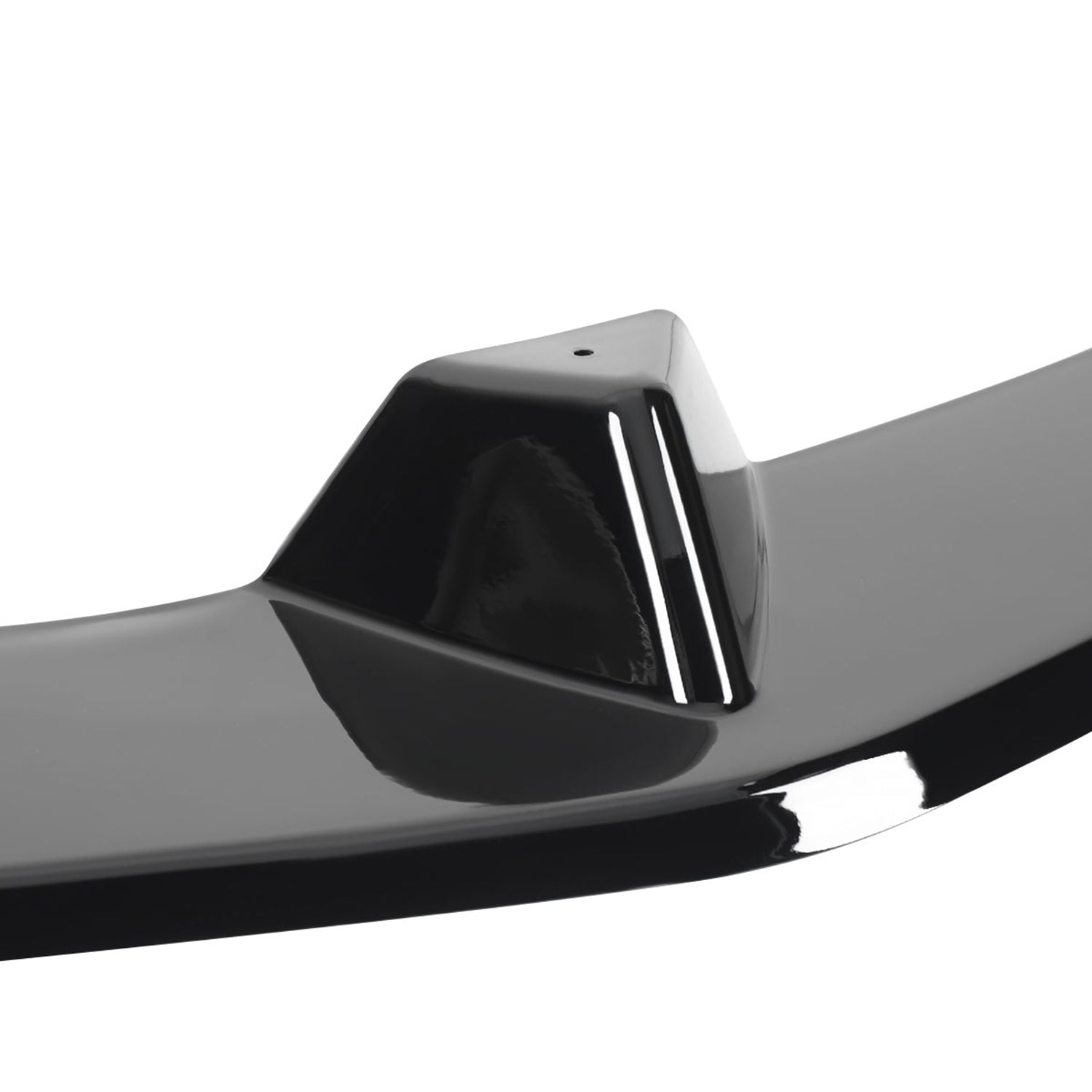 2012-2014 Mercedes W204 C Class Glossy Black Front Bumper Lip Splitter Kit