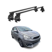 2017-2021 Mitsubishi Mirage G4 Roof Rack Cross Bars Black