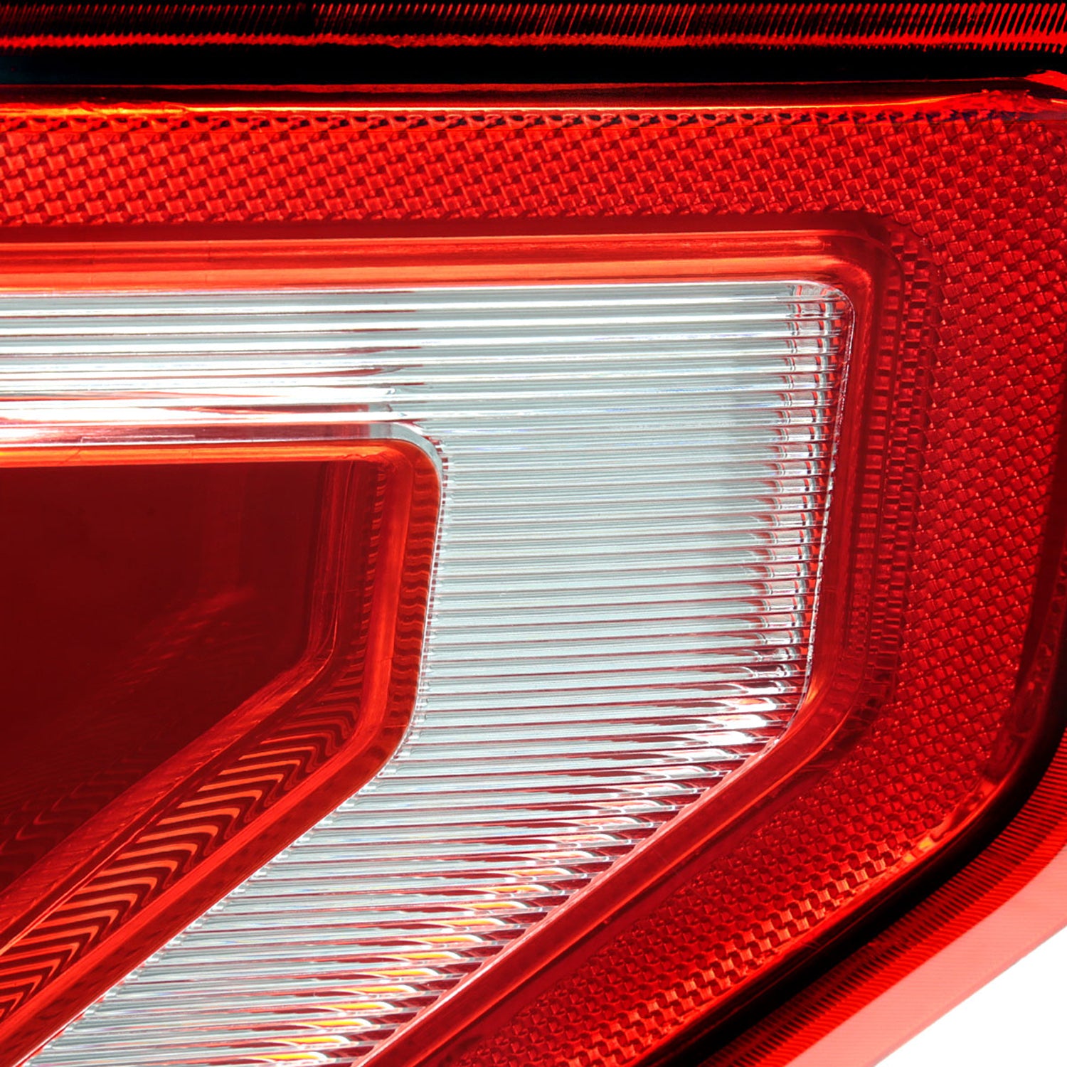 2015-2017 Ford F-150 Factory Replacement Tail Light Assembly Chrome/Red Clear