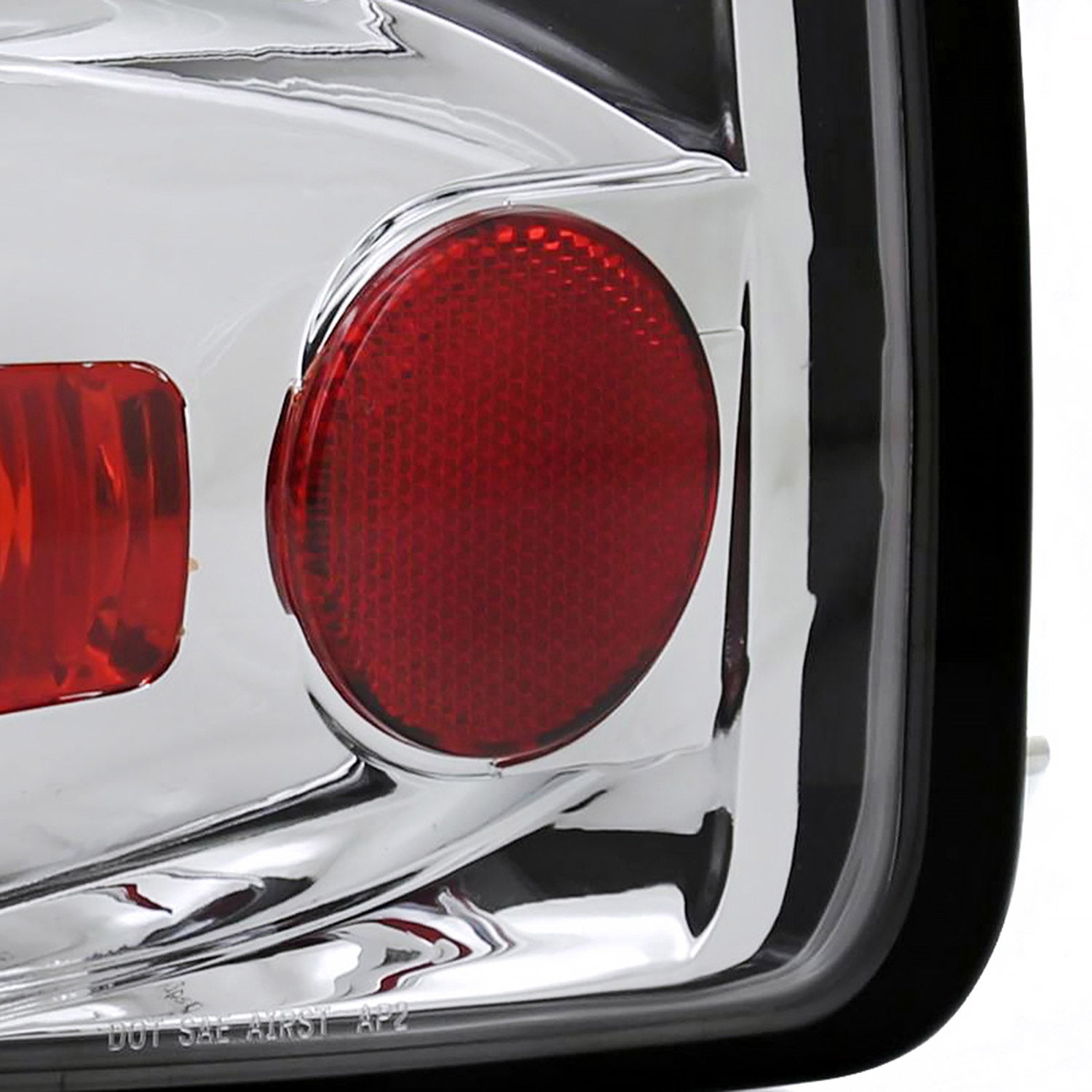 1994-2004 Chevy S10/ GMC Sonoma/ Isuzu Hombre Tail Lights Chrome/Clear Lens
