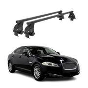 2009-2015 Jaguar XF Roof Rack Cross Bars Black