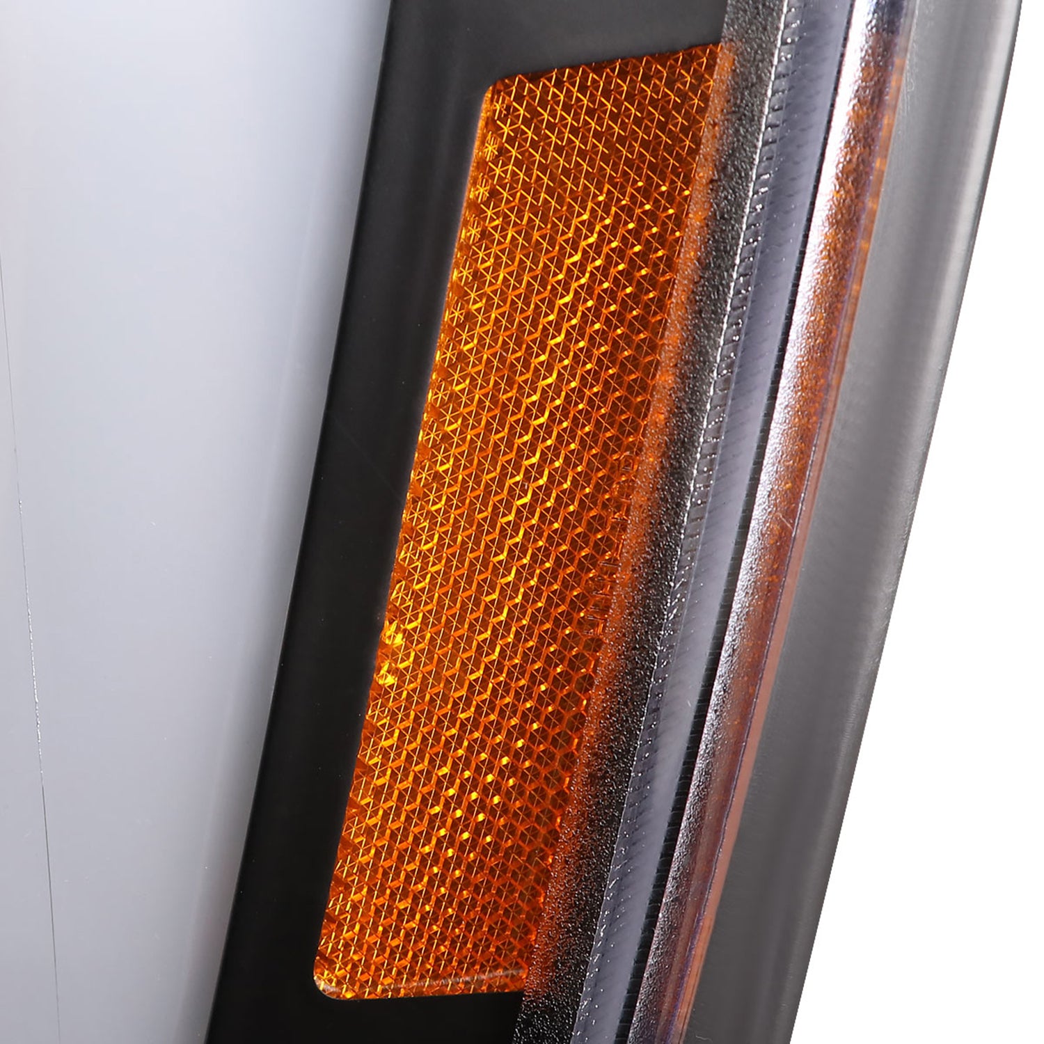 2007-2013 Chevy Avalanche/ 07-2014 Tahoe Suburban LED C-Bar Headlights Black