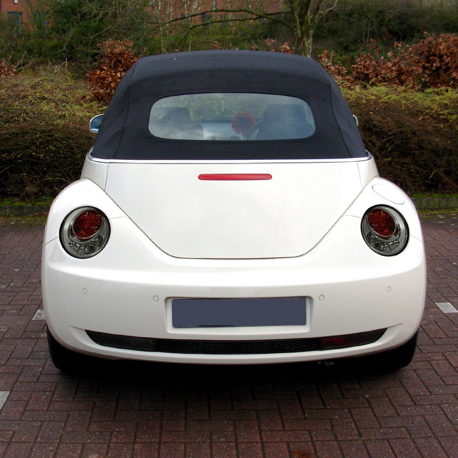 1998-2005 VW Beetle Tail Lights Chrome Housing/Smoke Lens