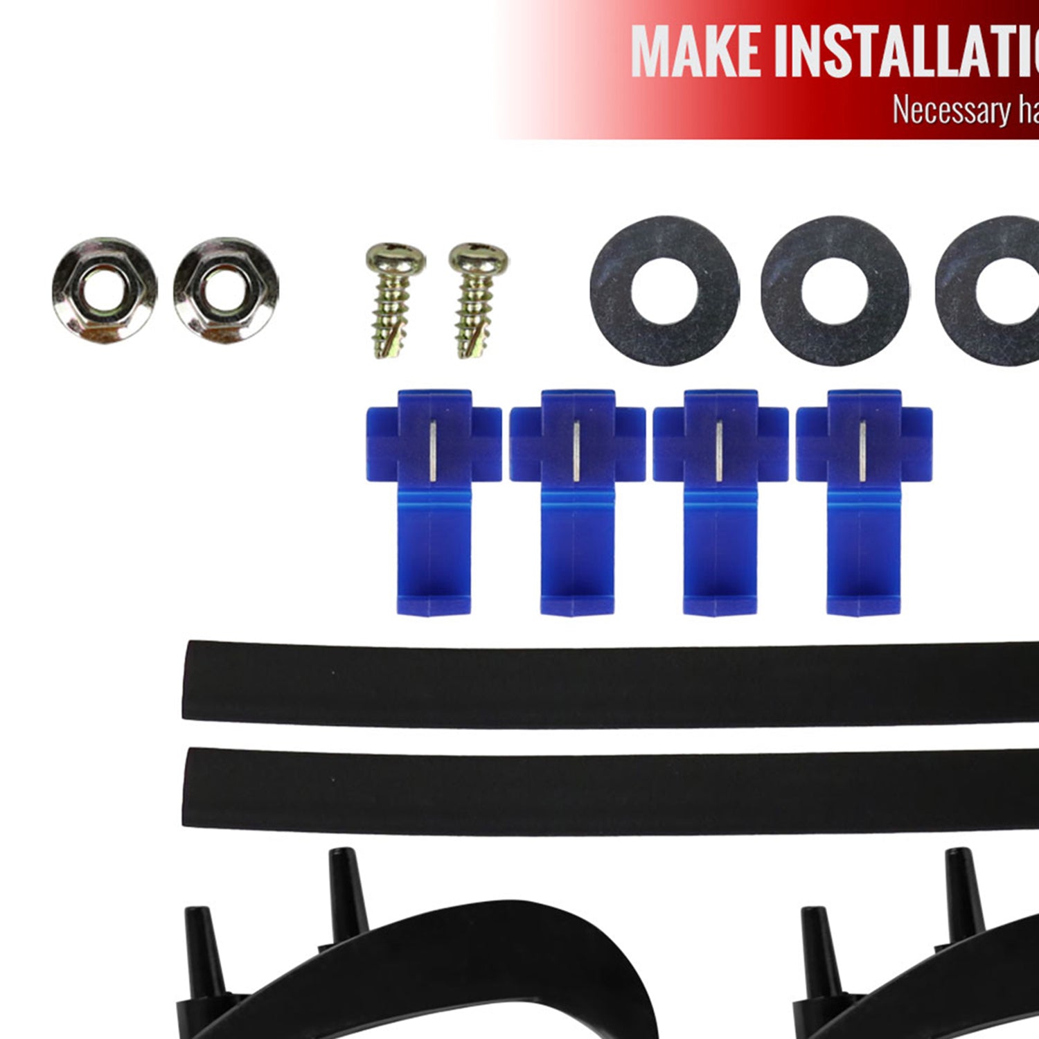 1992-1995 Honda Civic Dual Halo Projector Headlights Matte Black/Clear Lens