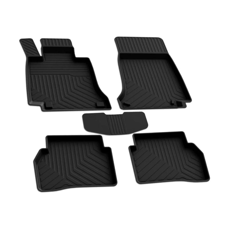 2015-2021 Mercedes C Class W205 Sedan Floor Mats Liners Full Set All Weather Black