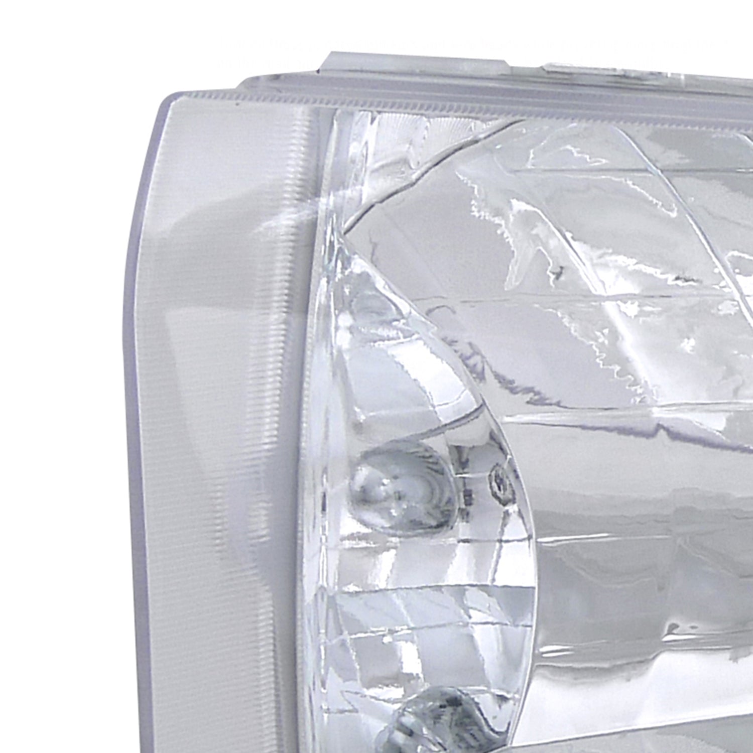 1999-2004 Ford F-250/350/450/550/Excursion Factory Headlights Chrome/Clear