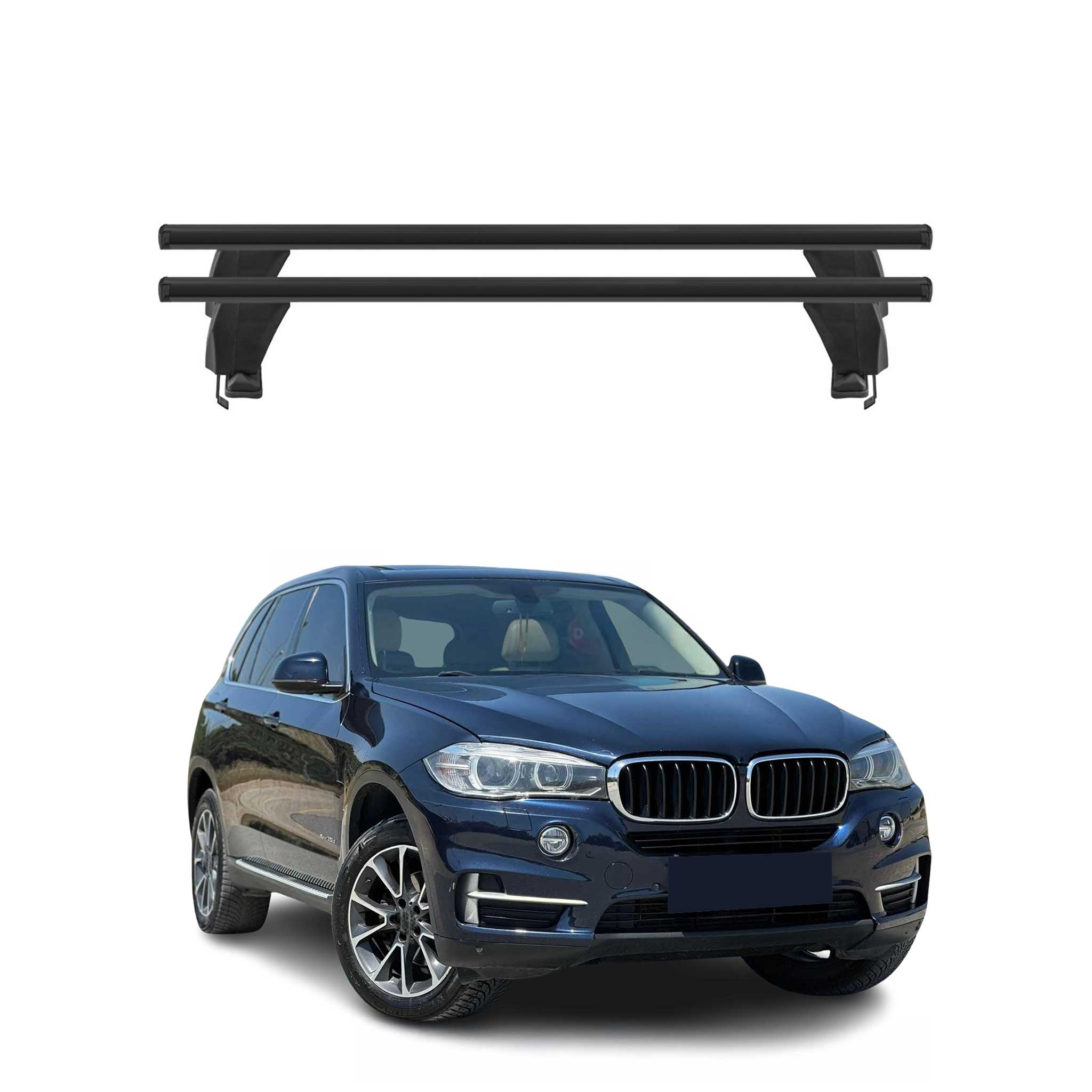 2014-2018 BMW X5 F15 F85 Roof Rack Cross Bars Black