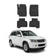 2005-2014 Suzuki Grand Vitara Premium Floor Mats Black Heavy Duty All-Weather