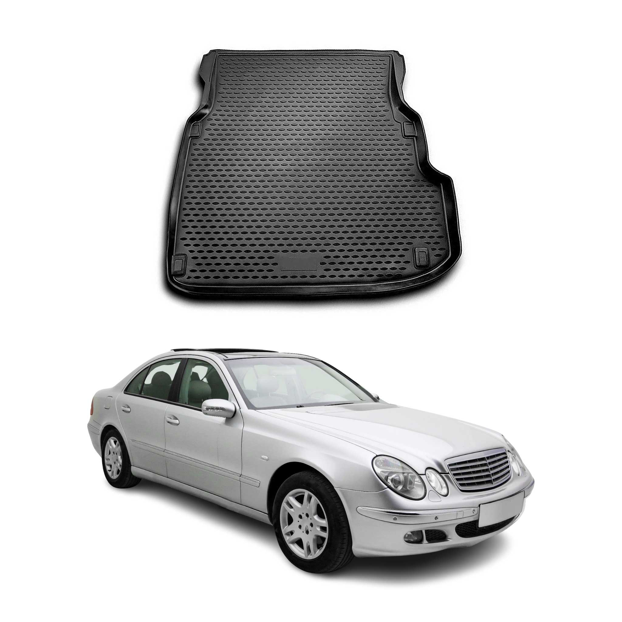 2004-2009 Mercedes E Class W211 Sedan Cargo Liner Trunk Mat All Weather Black