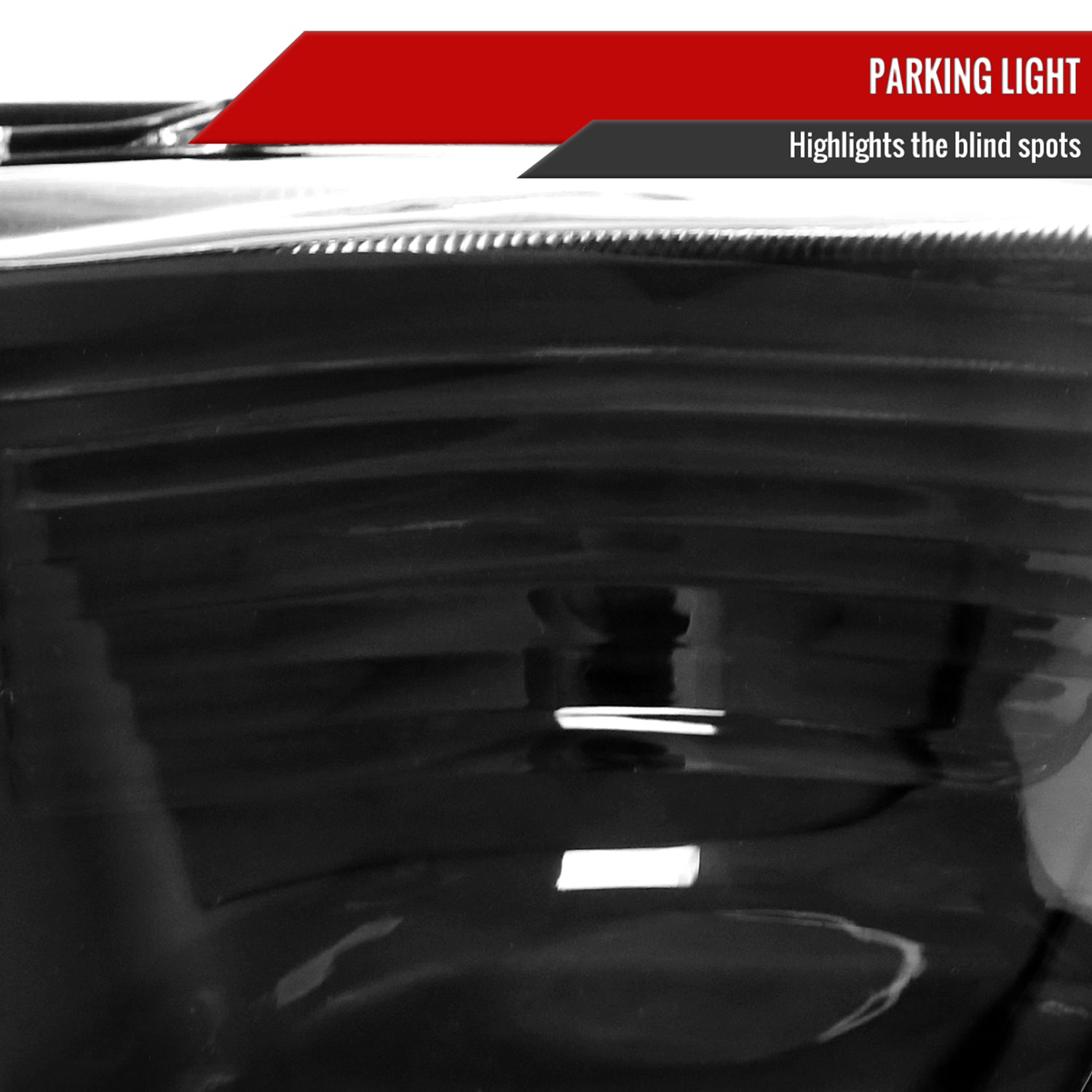 2012-2015 Toyota Tacoma Factory Headlights w/Amber Reflectors Matt Black/Clear