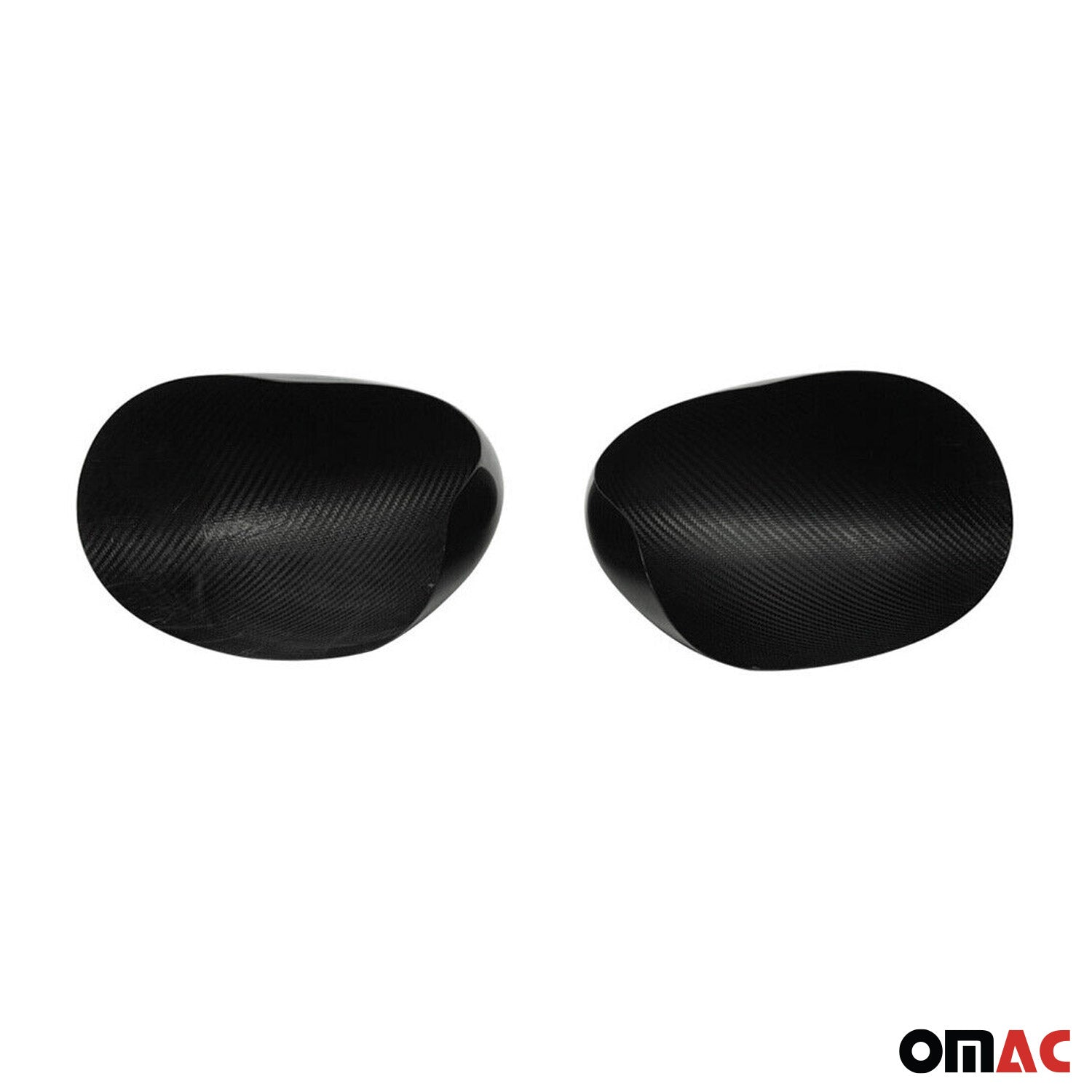 2014-2024 Mini Cooper F55 F56 Side Mirror Cover Caps Carbon Fiber Black 2Pcs