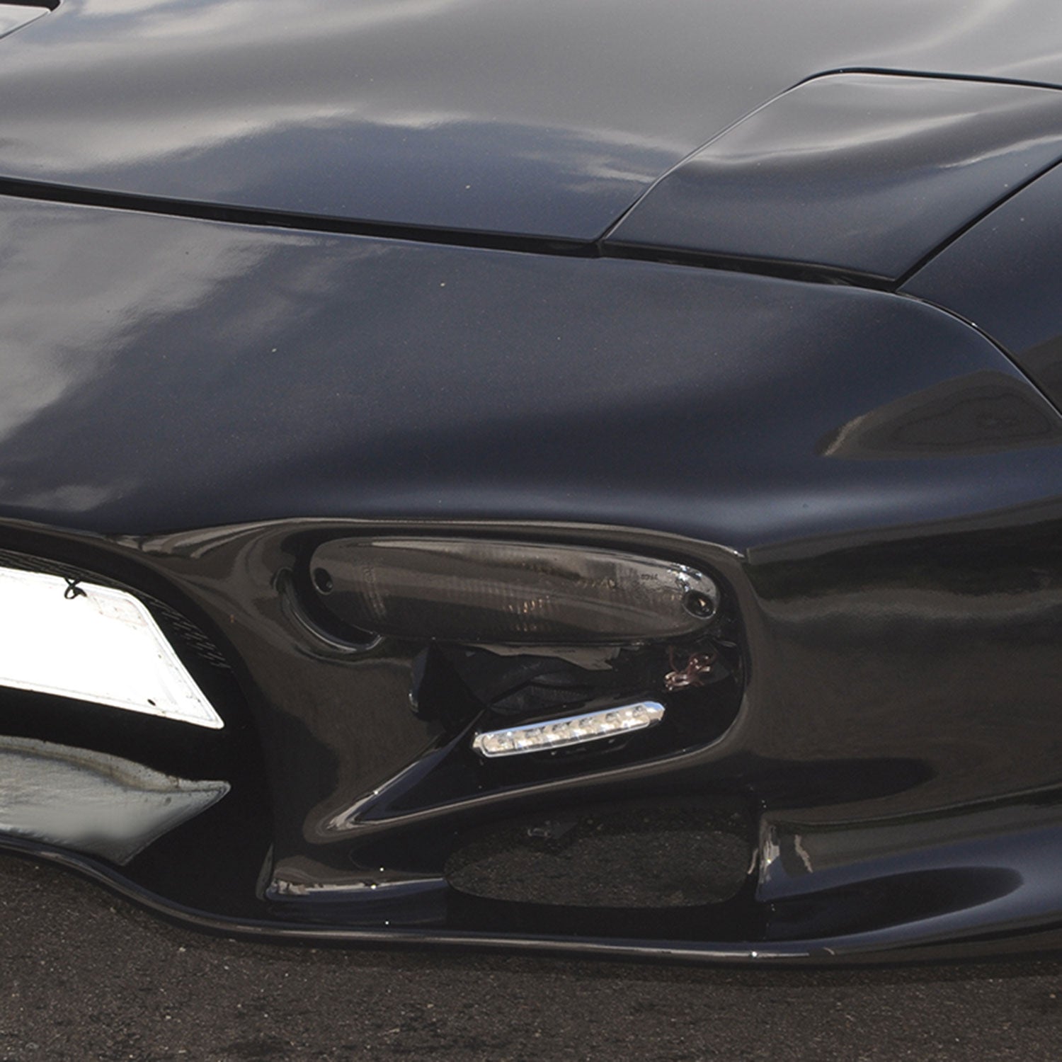 Universal 3W Clear Lens 6 LED Daytime Running Lights