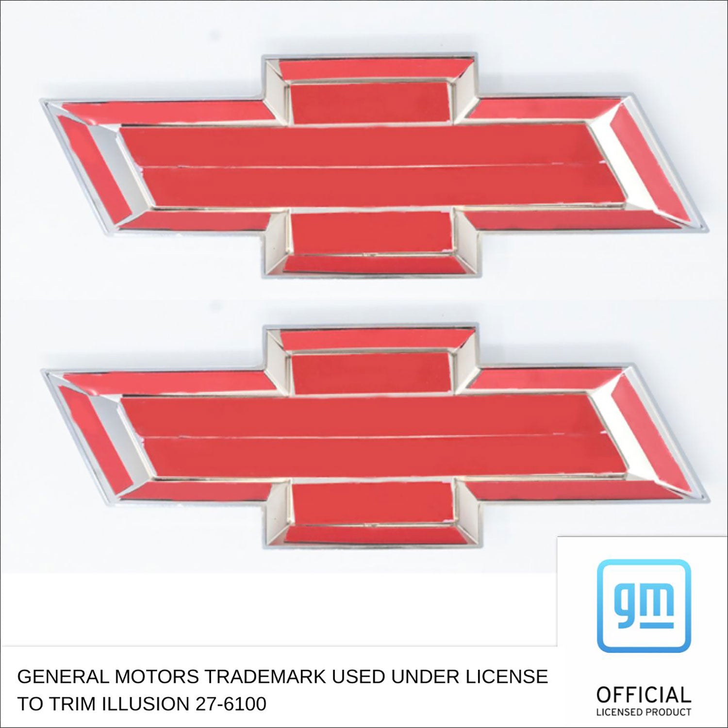 2016-2018 Chevrolet Silverado 1500 Licensed Wheel Cap Emblem Set Centennial 2Pcs ABS Plastic