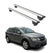 2009-2020 Dodge Journey Roof Rack Cross Bars Lockable Alu Silver 2 Pcs