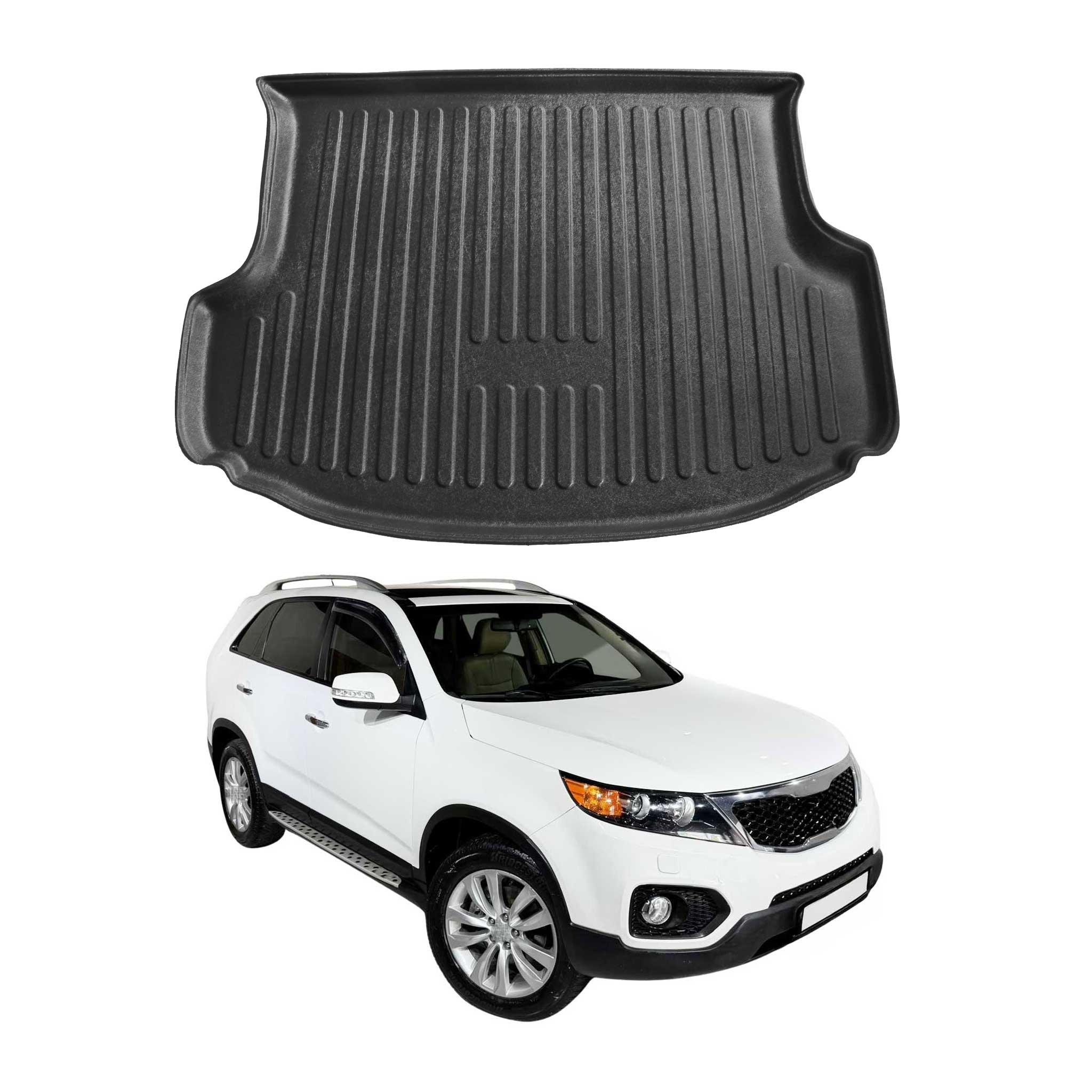 2011-2015 Kia Sorento Cargo Liner Trunk Mat All Weather Black