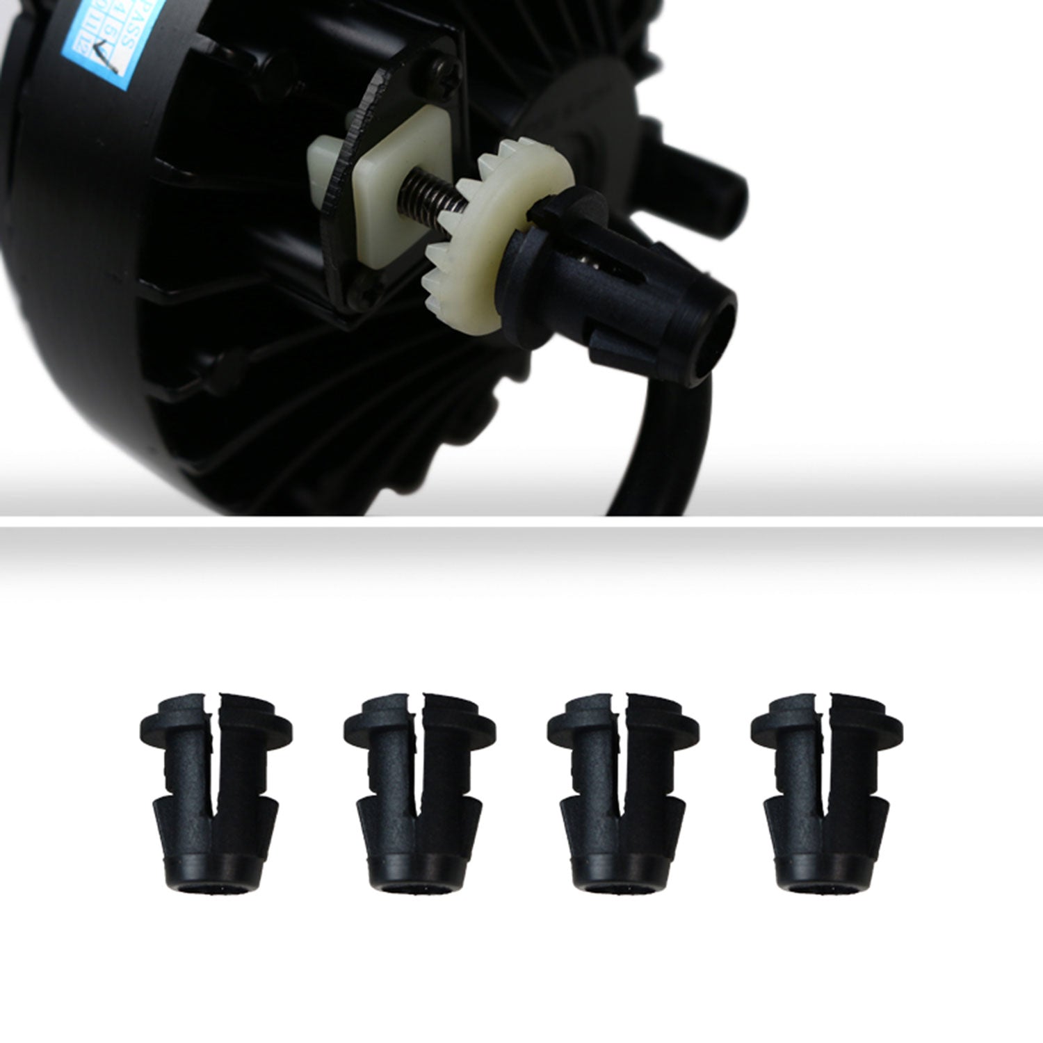 2015-2018 GMC Canyon 6-LED Fog Lights Kit Chrome Housing/Clear Lens