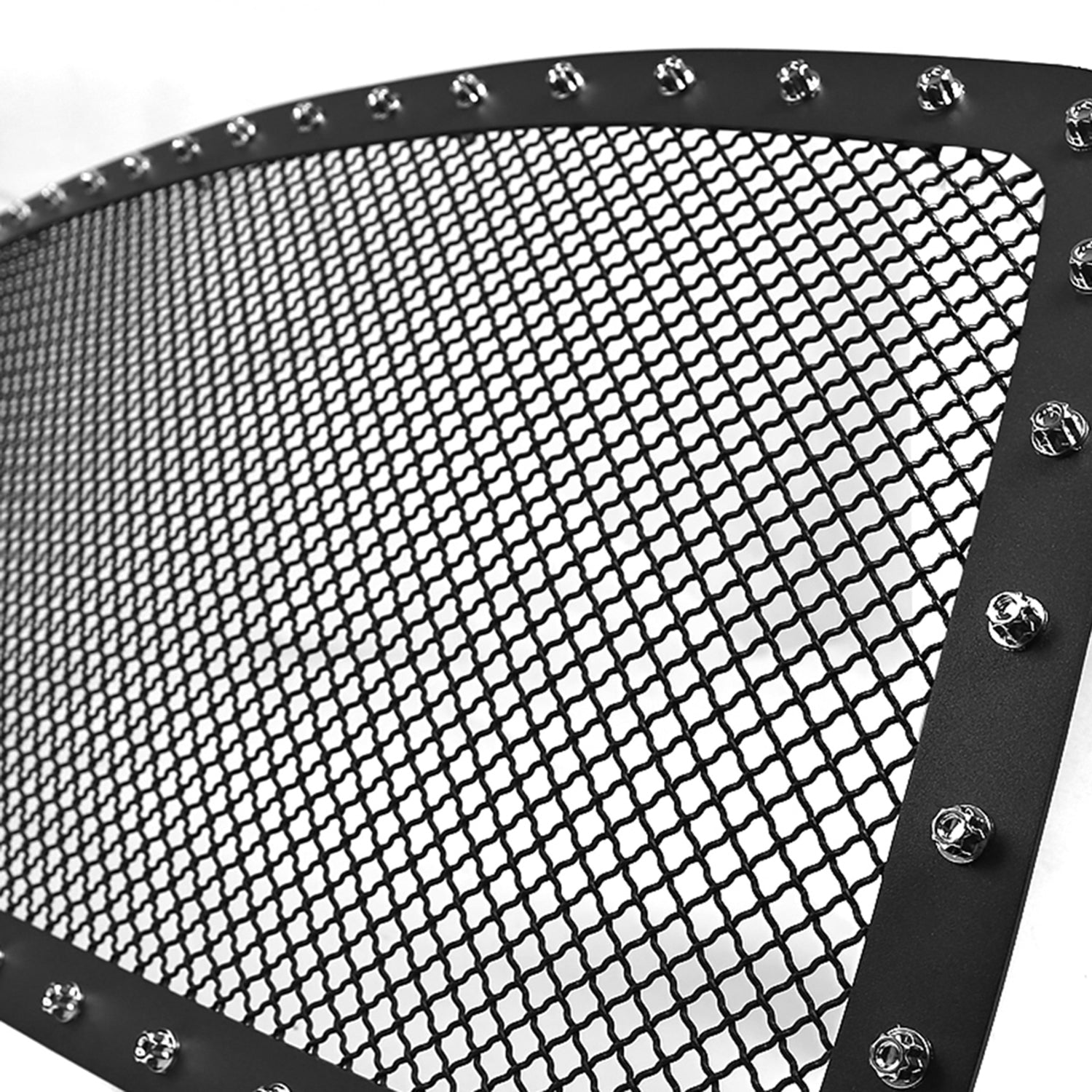 2002-2005 Dodge RAM 1500/2500/3500 Rivet Style Black Steel Mesh Grille Insert