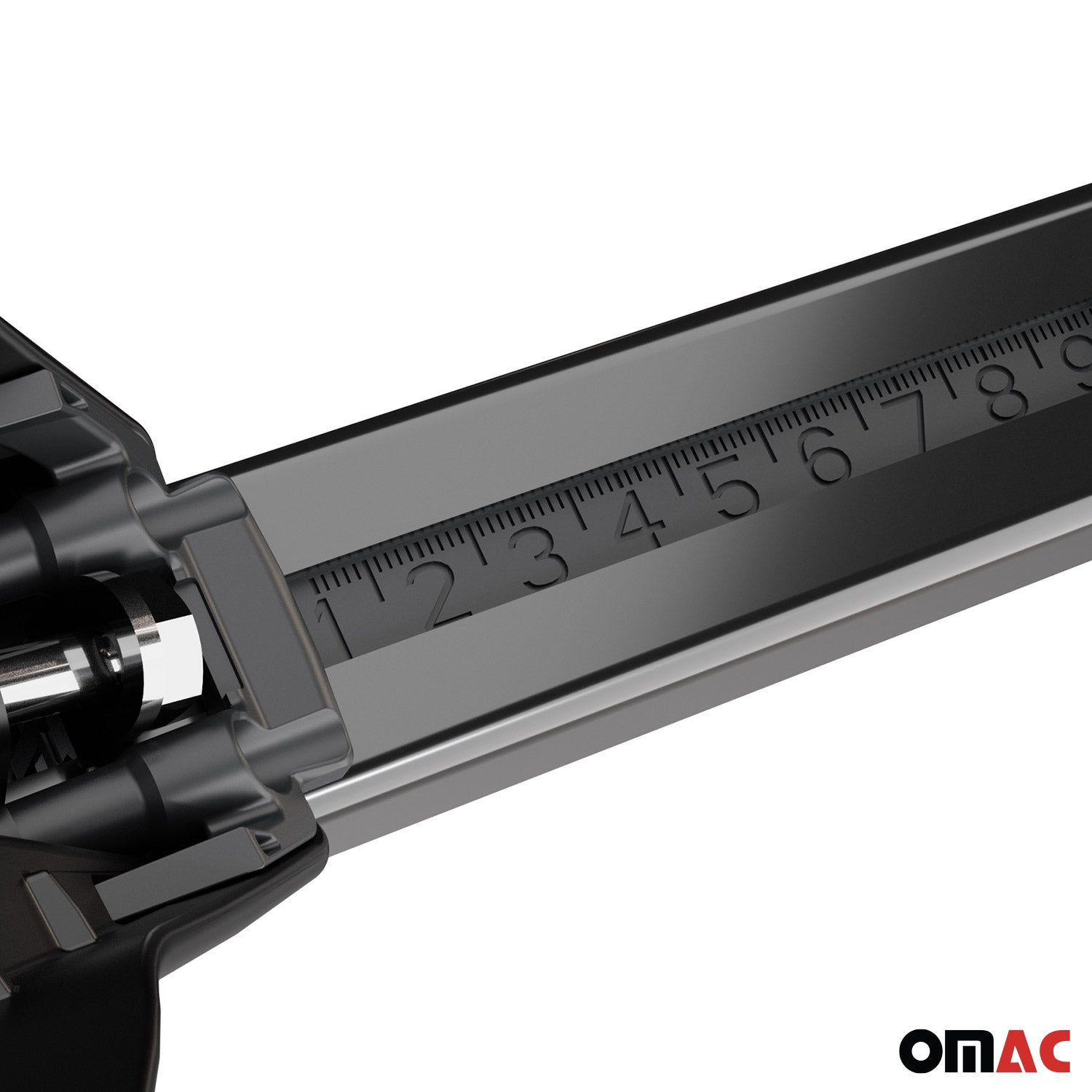 Smooth Roof Racks Cross Bars Luggage Carrier for Audi Q2 2018-2024 Black 2x