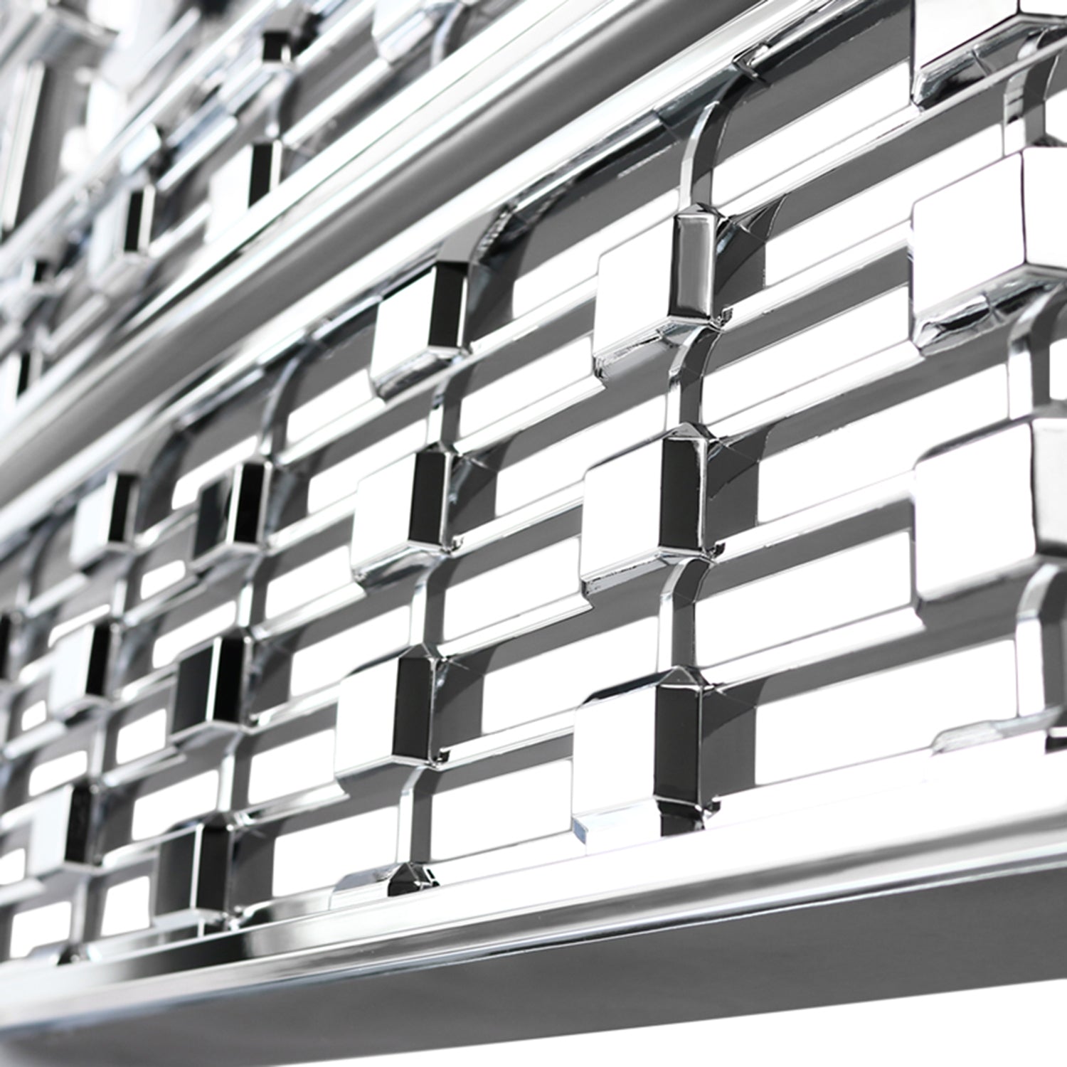 2016-2018 GMC Sierra 1500 Chrome ABS Denali Style Grille