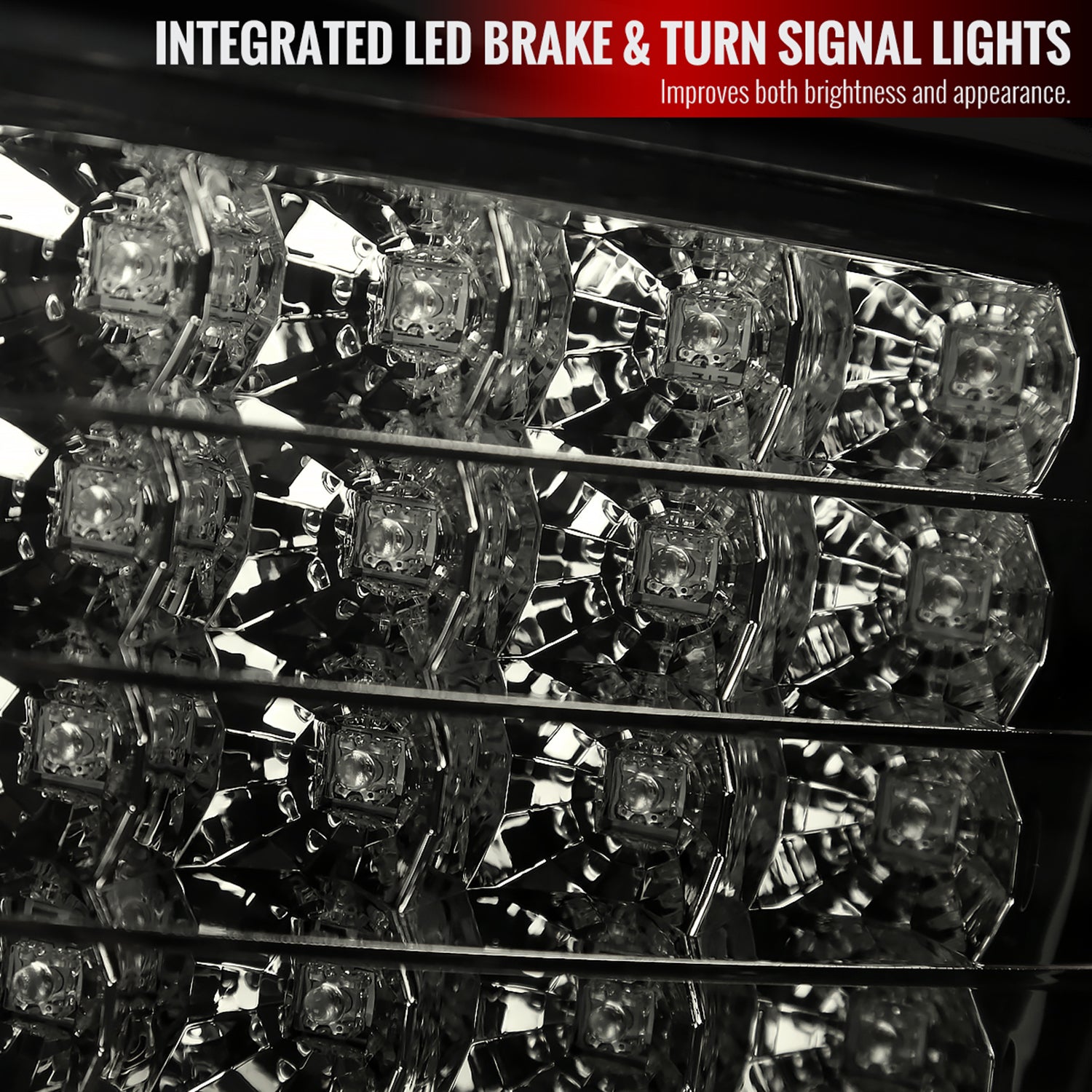 2000-2005 Toyota Celica LED Tail Lights Chrome Housing/Smoke Lens