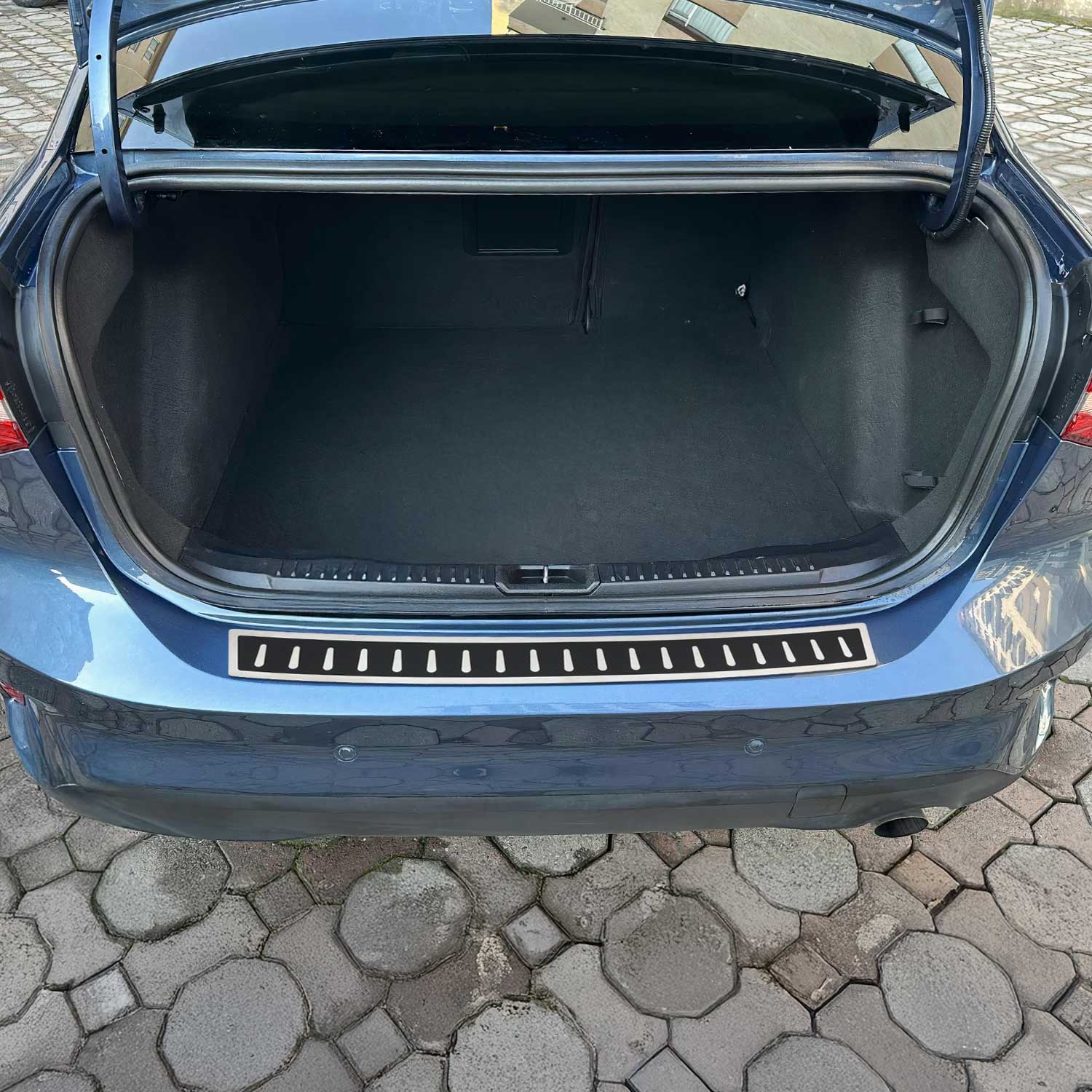 2018-2024 Ford Focus Sedan Rear Bumper Sill Cover Guard Stainless Steel