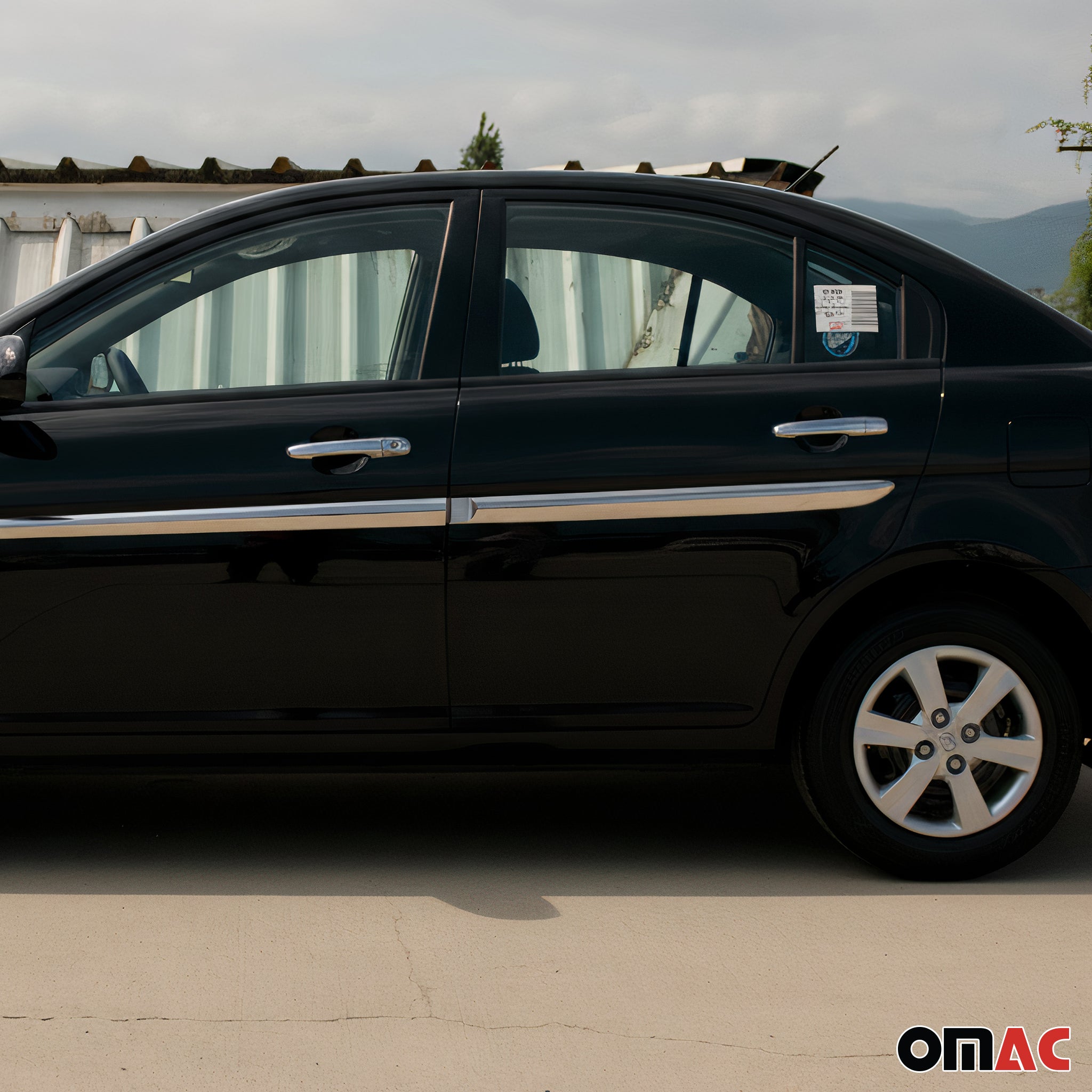 2006-2011 Hyundai Accent Sedan Car Door Handle Cover Protector Stainless Steel