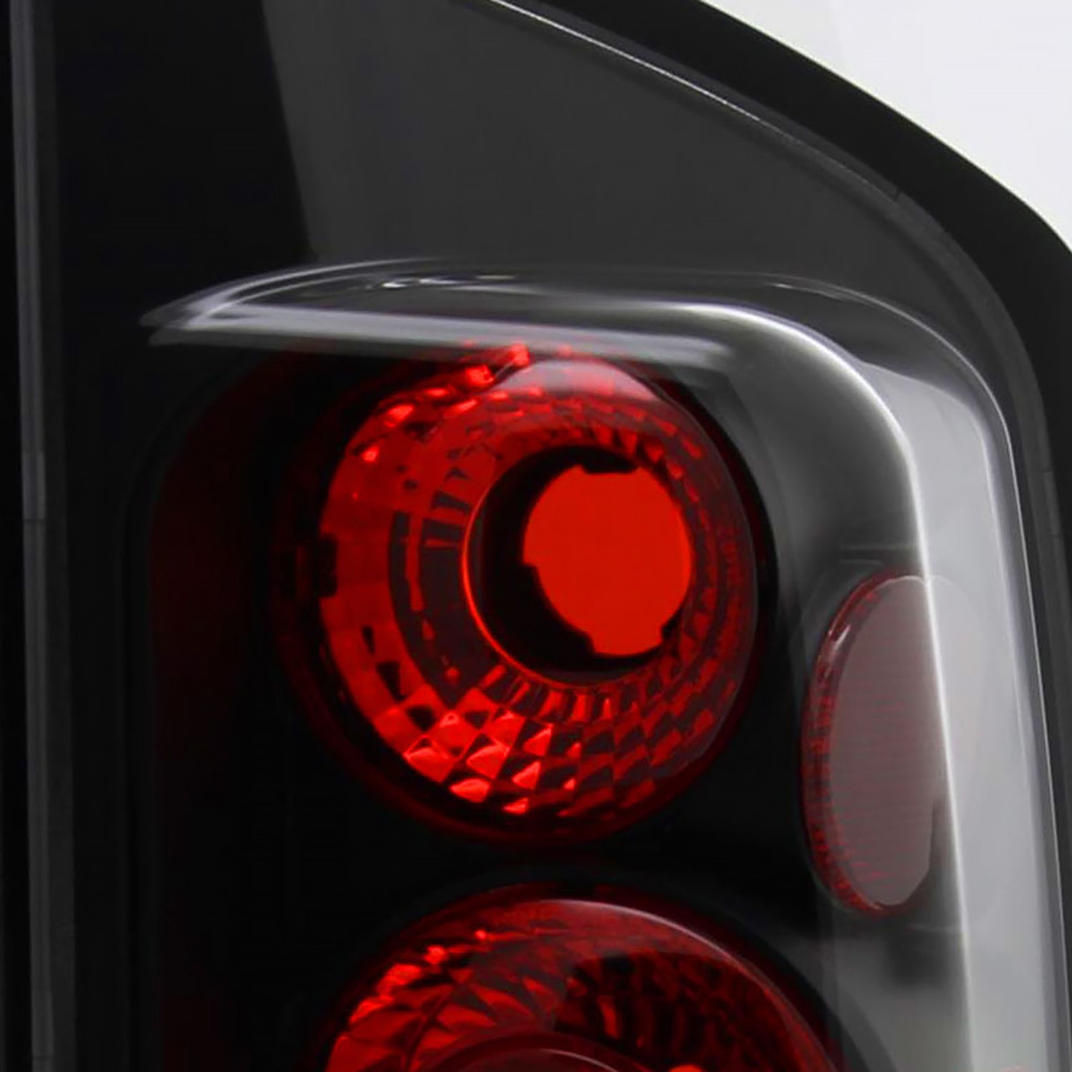 2005-2015 Nissan Armada Tail Lights Matte Black Housing/Clear Lens