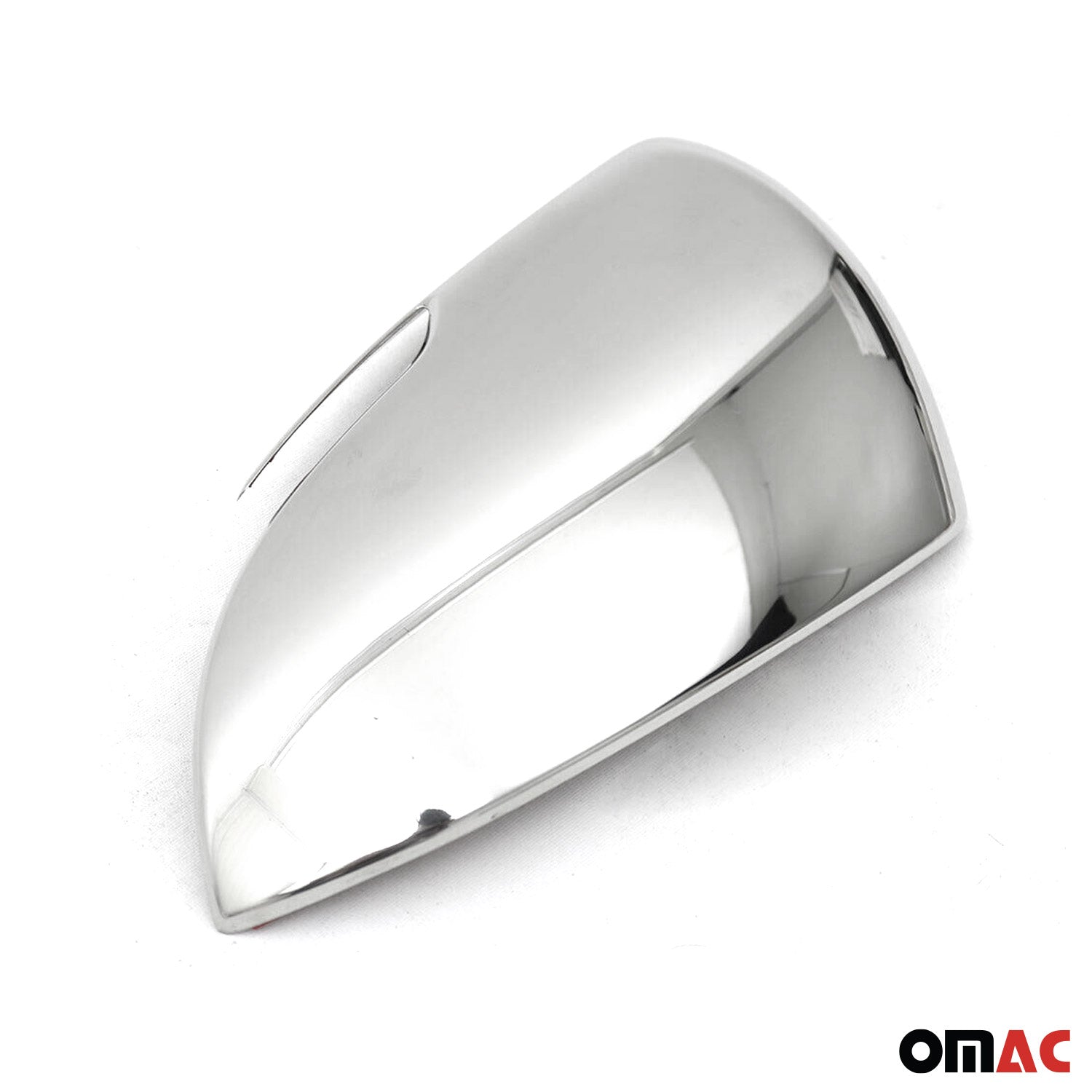 2018-2023 Kia Rio Side Mirror Cover Caps Stainless Steel Silver 2 Pcs