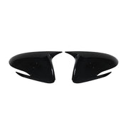 2017-2020 Hyundai Elantra Side Mirror Cover Caps Piano Black 2 Pcs