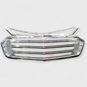 2018-2021 Chevrolet Traverse Grille Overlay Chrome 4Pcs ABS Plastic