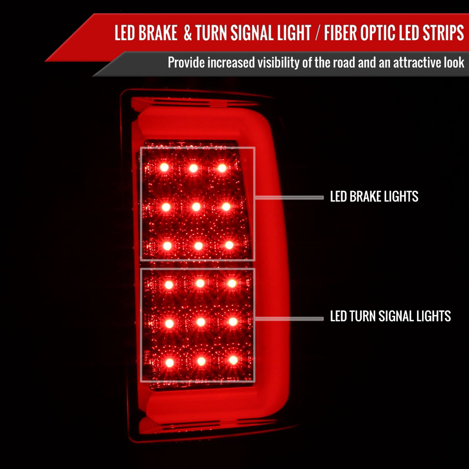 2002-2006 Dodge RAM 1500 2500 3500 LED Tail Lights -G2 Chrome/Smoke Lens