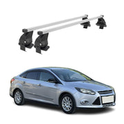 2012-2018 Ford Focus Hatchback Roof Rack Cross Bars Silver