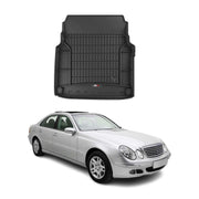 2004-2009 Mercedes E Class W211 Sedan Premium Cargo Liner Trunk Mat All Weather Heavy Duty Black