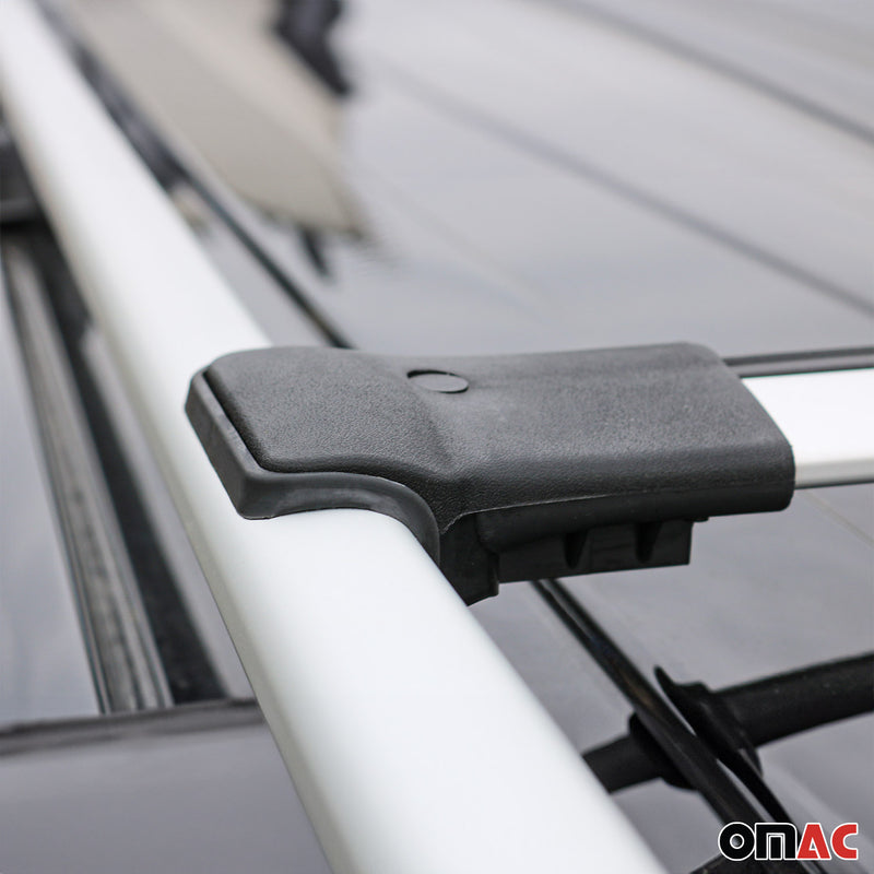 2009-2013 Subaru Forester Roof Rack Cross Bars Silver