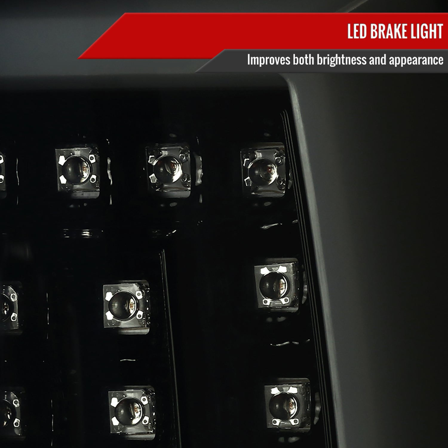 2000-2006 Chevy Suburban/Tahoe/Yukon/XL LED Tail Lights Glossy Black/Smoke