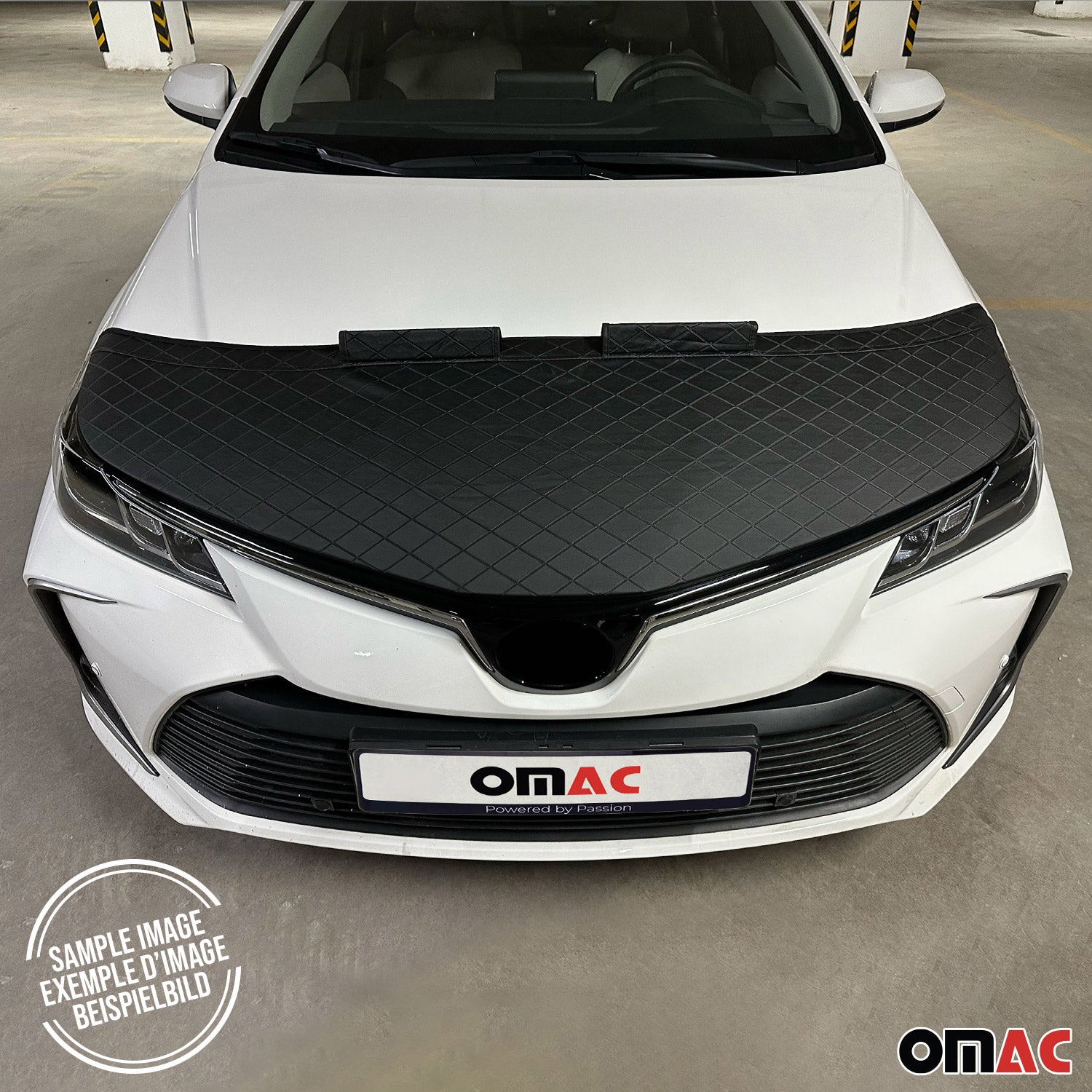 2014-2019 Ford Transit Connect Car Bonnet Mask Hood Bra Diamond Black