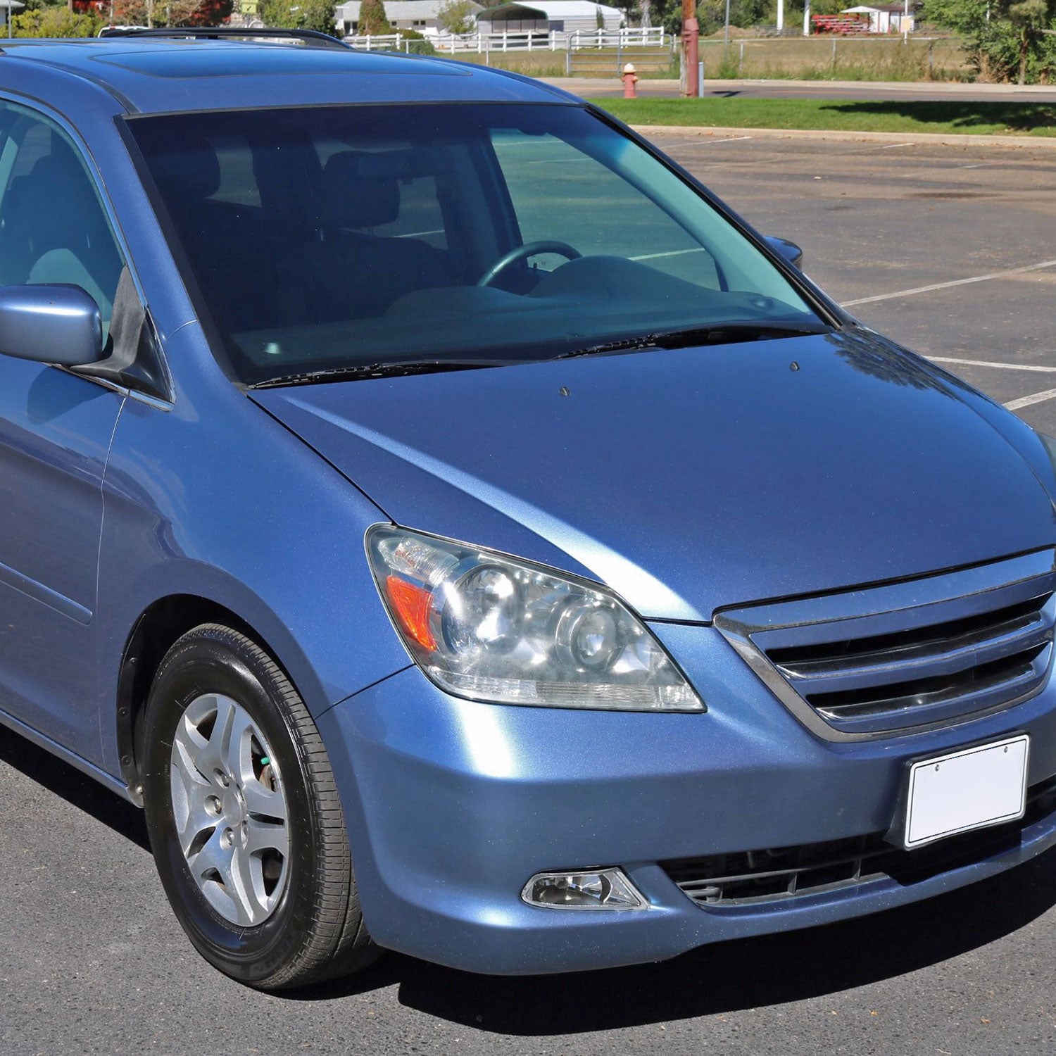 2005-2007 Honda Odyssey H8 Fog Lights Kit Chrome Housing/Clear Lens