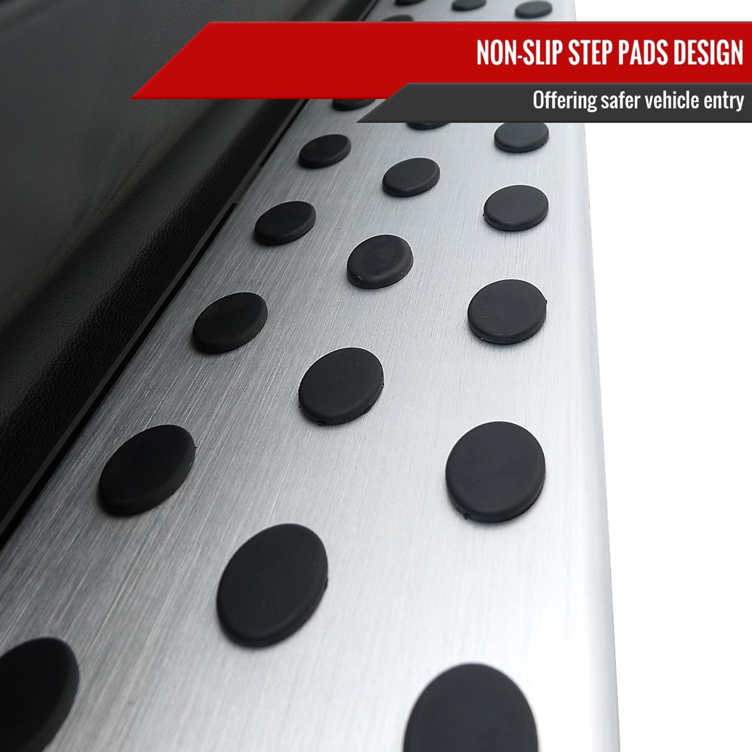 2006-2011 Mercedes Benz W164 ML Class Aluminum Side Step Nerf Bars