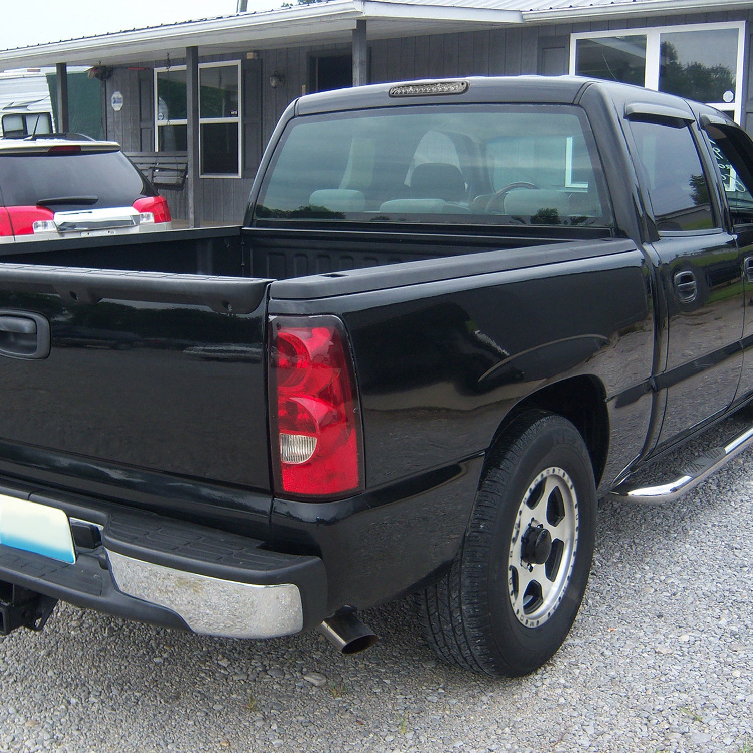 2007-2012 Chevy Silverado/ GMC Sierra LED 3rd Brake Light Chrome/Clear Lens