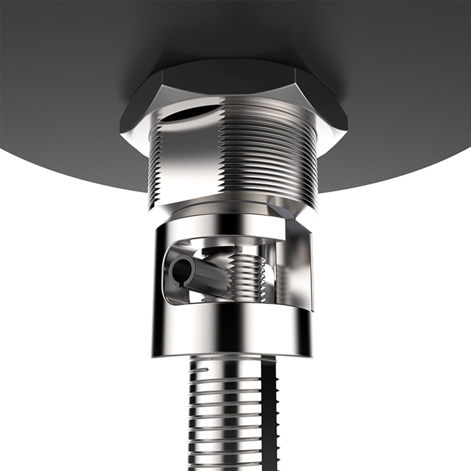 Universal Racing Style 2.5" Carbon Fiber Hood Lock Latch Pins w/ Keys