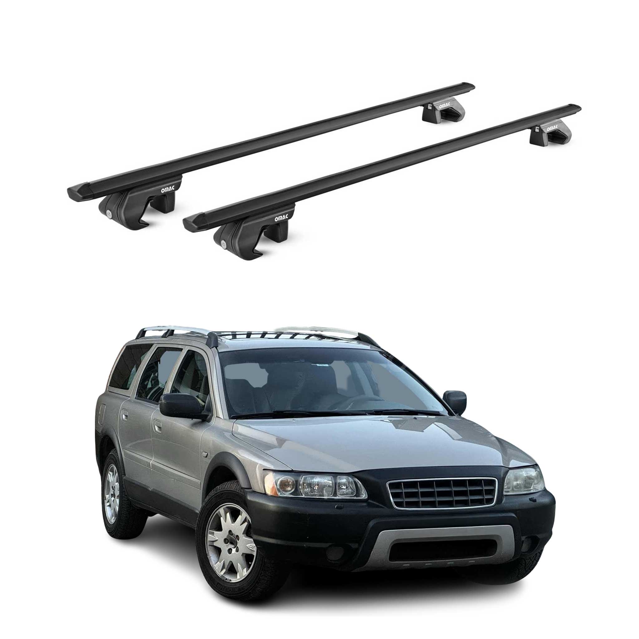 1998-2000	Volvo	XC70 Roof Rack Cross Bars Luggage Carrier 2 Pcs