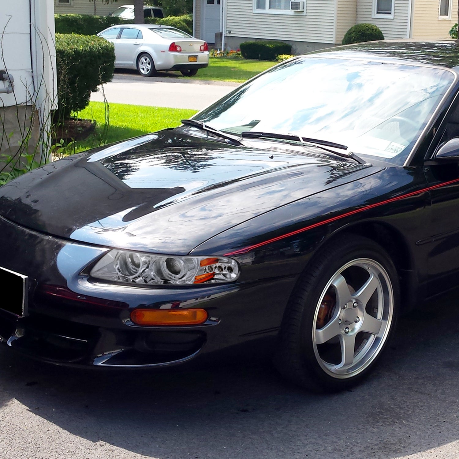 1997-2000 Dodge Avenger Chrysler Sebring Coupe Dual Halo Headlights Chrome