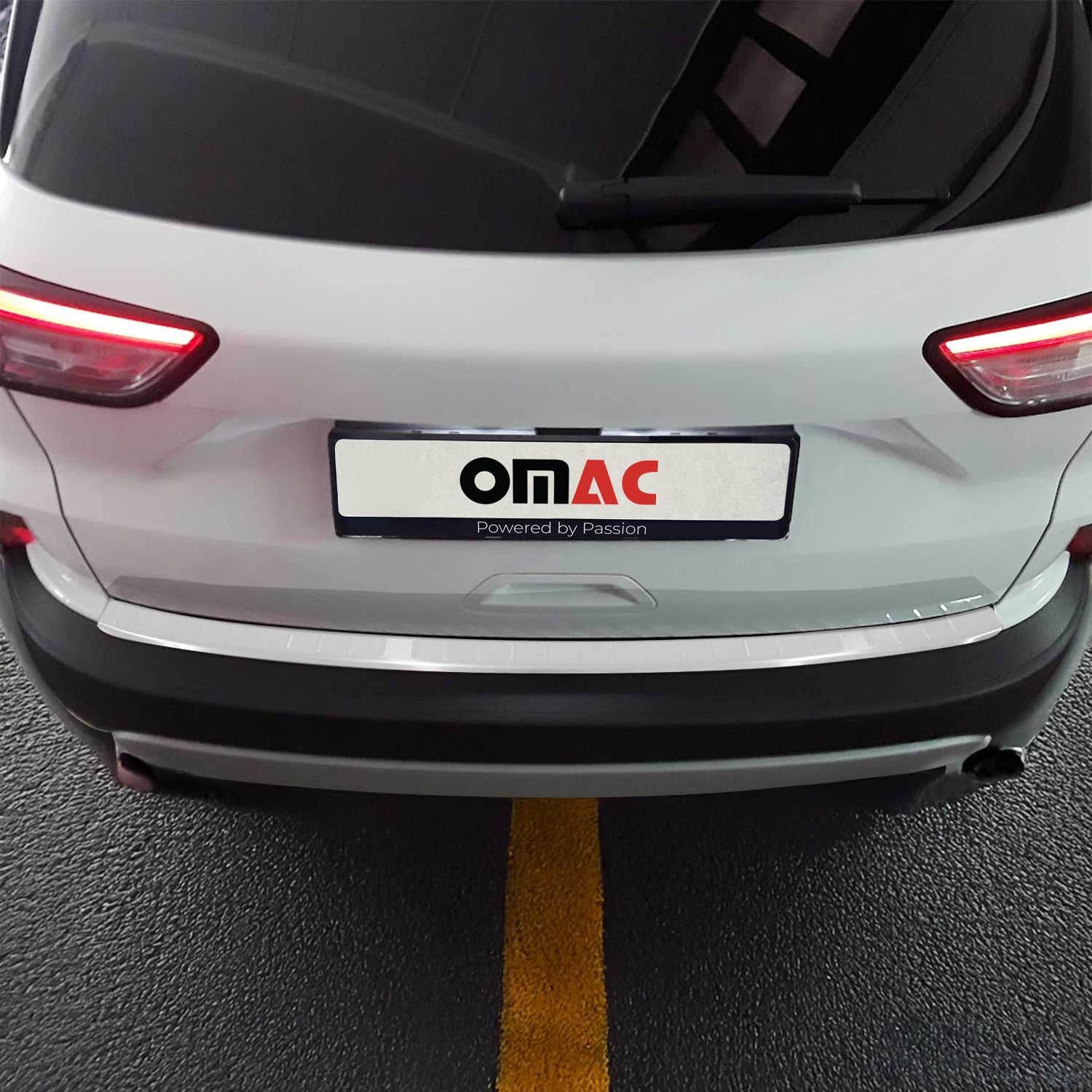 2020-2025 Ford Escape Rear Bumper Sill Cover Protector Guard Brushed Stainless Steel