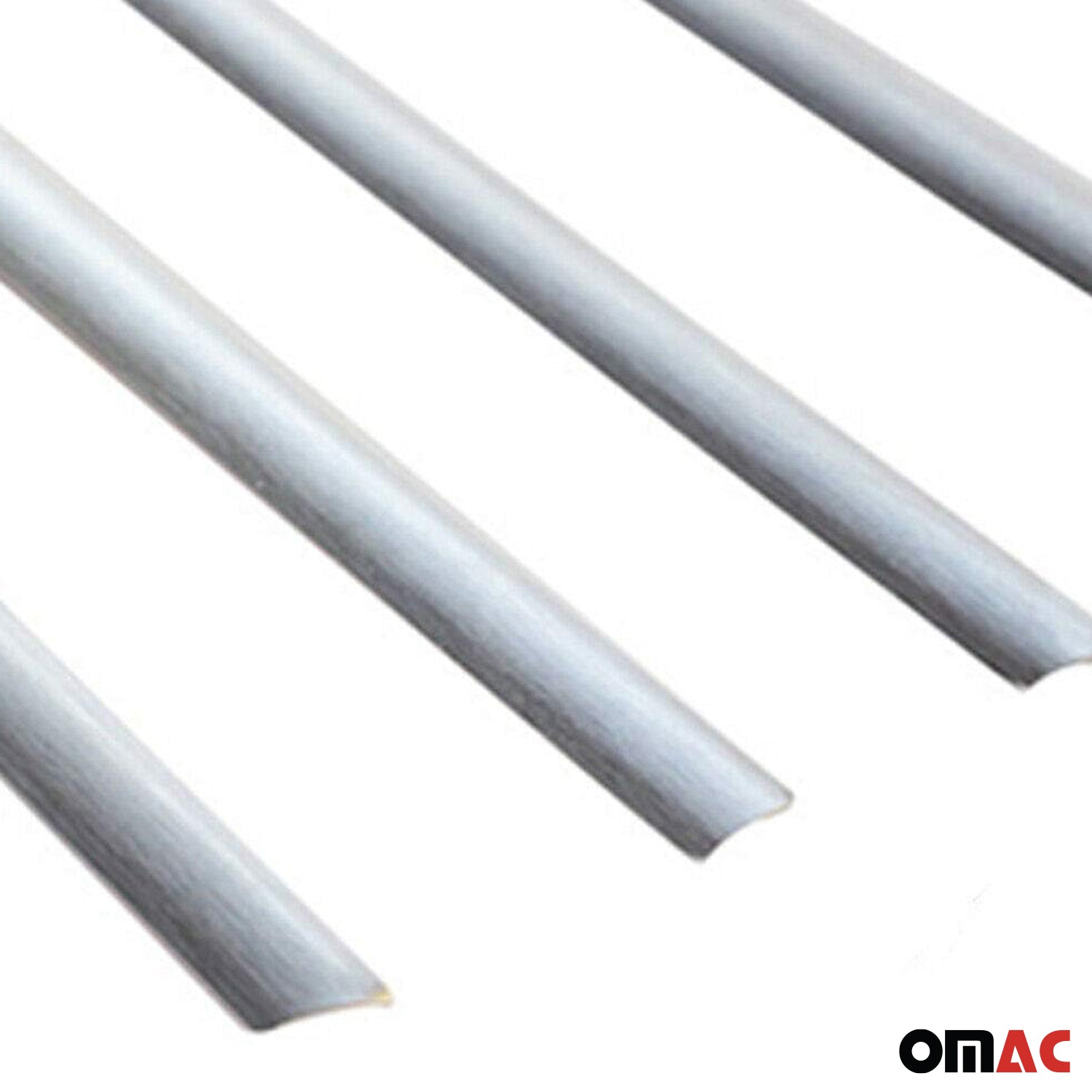 2015-2021 VW Golf Mk7 Window Molding Trim Streamer Stainless Steel Silver 4 Pcs