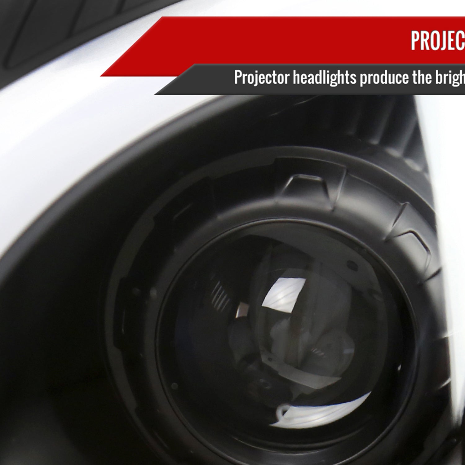 2008-2014 Cadillac CTS Sequential LED Bar Projector Headlights Matt Black