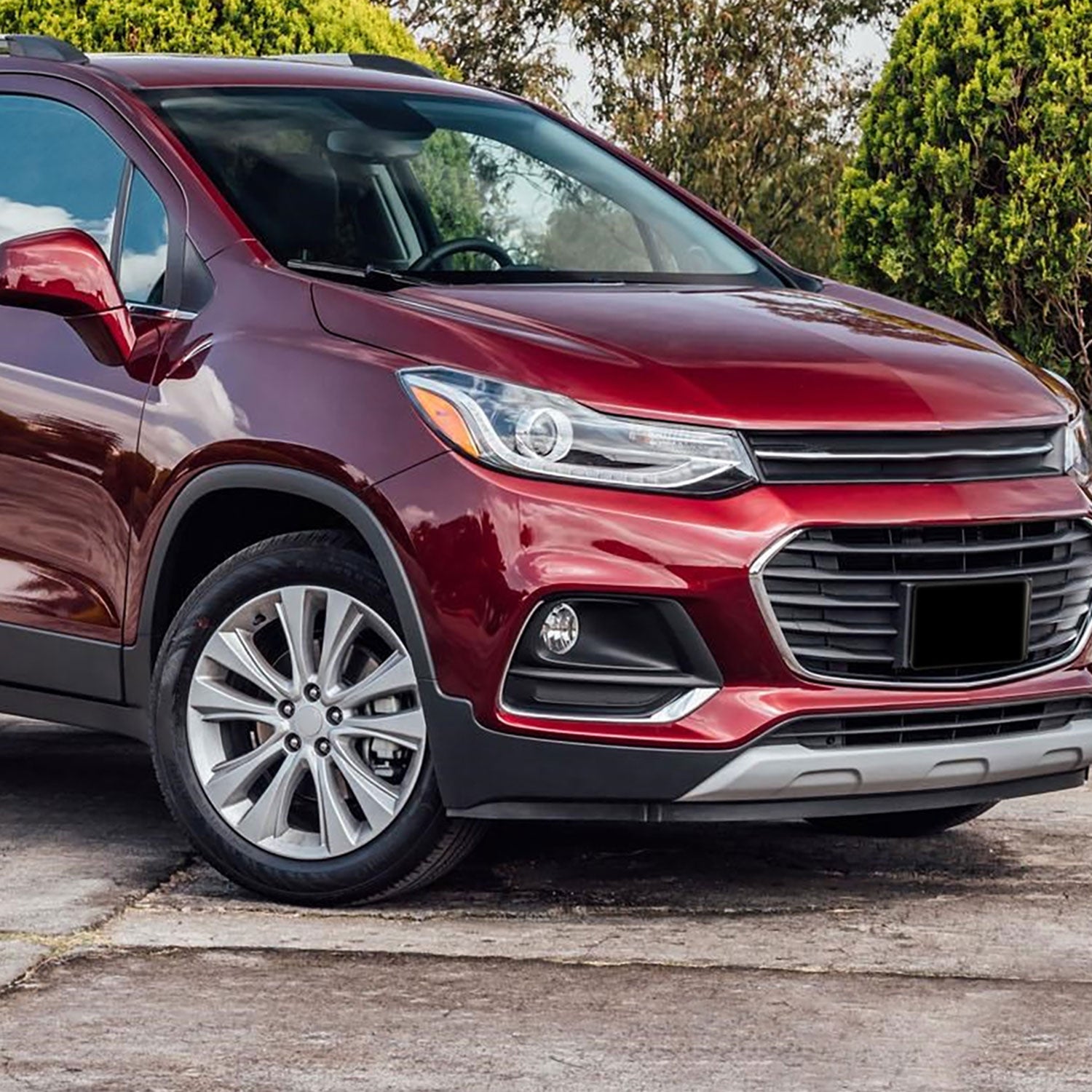 2017-2019 Chevrolet Trax PS24W Fog Lights Kit Chrome Housing/Clear Lens