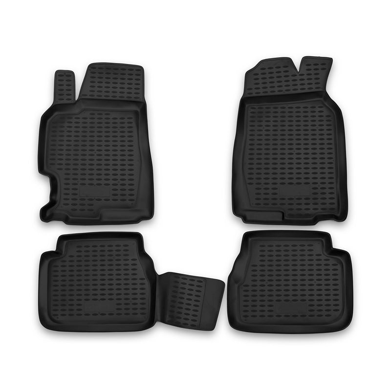 2003-2008 Mazda 6 Floor Mats Liners Full Set All Weather Black