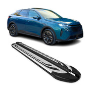 Nerf Bars Side Step Running Boards for Hyundai Santa Fe 2019-2023 Black Silver