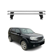 2009-2015 Honda Pilot Roof Rack Cross Bars Silver